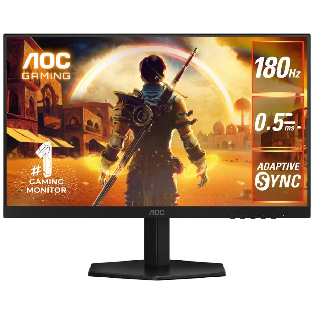 1 AOC 24" FHD 180HZ 0.5ms Gaming Monitor 24G42E, 1 of 7