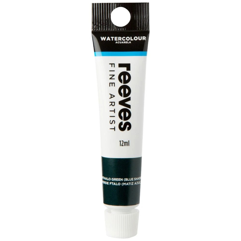 1 Reeves Watercolour Paint 12mL Phthalo Green Blue Shade, 1 of 1