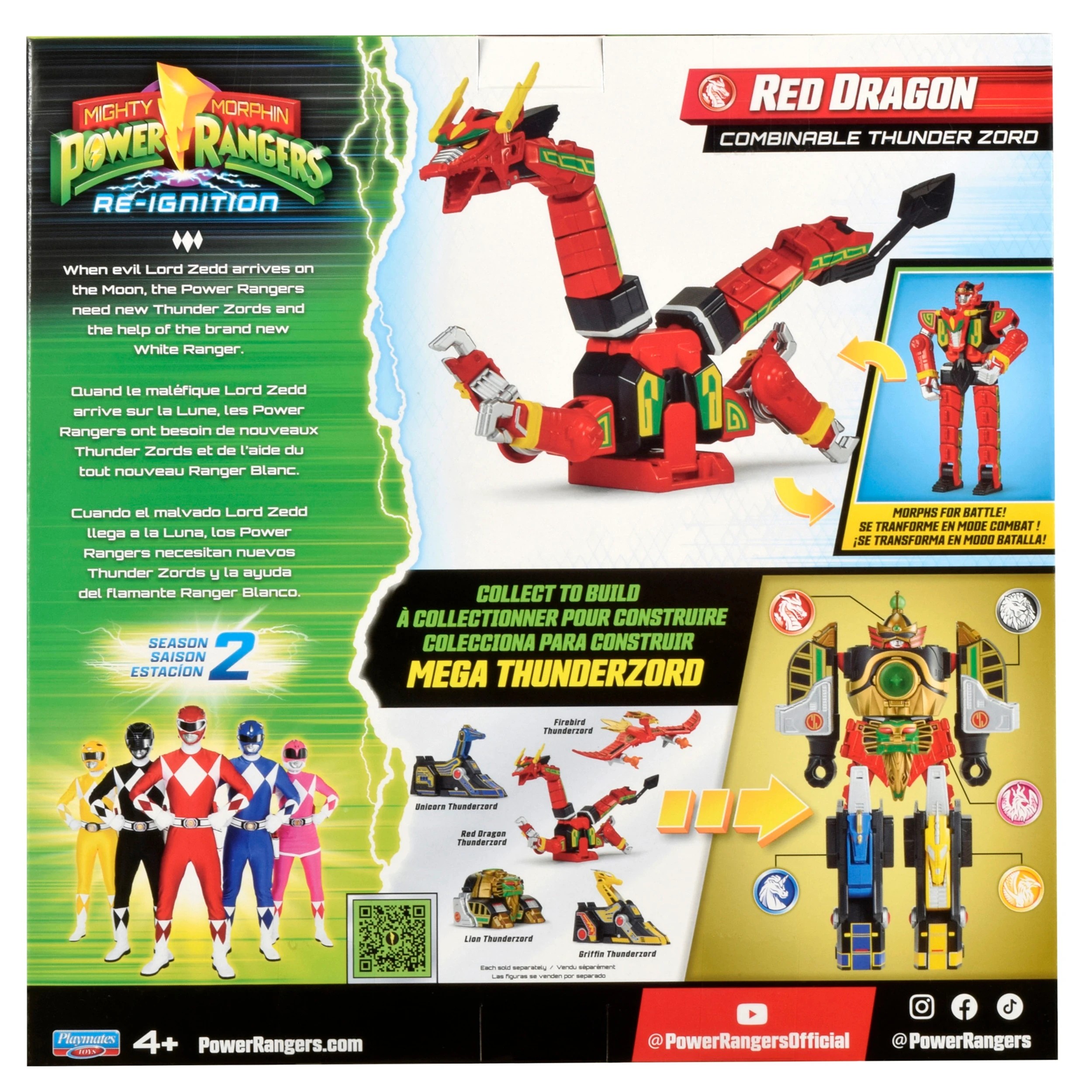 6 Power Rangers Complex Dinozord - Multi, 6 of 7