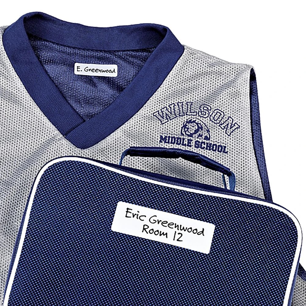 3 Avery No-Iron Clothing Labels White Assorted 45 Pack, 3 of 4