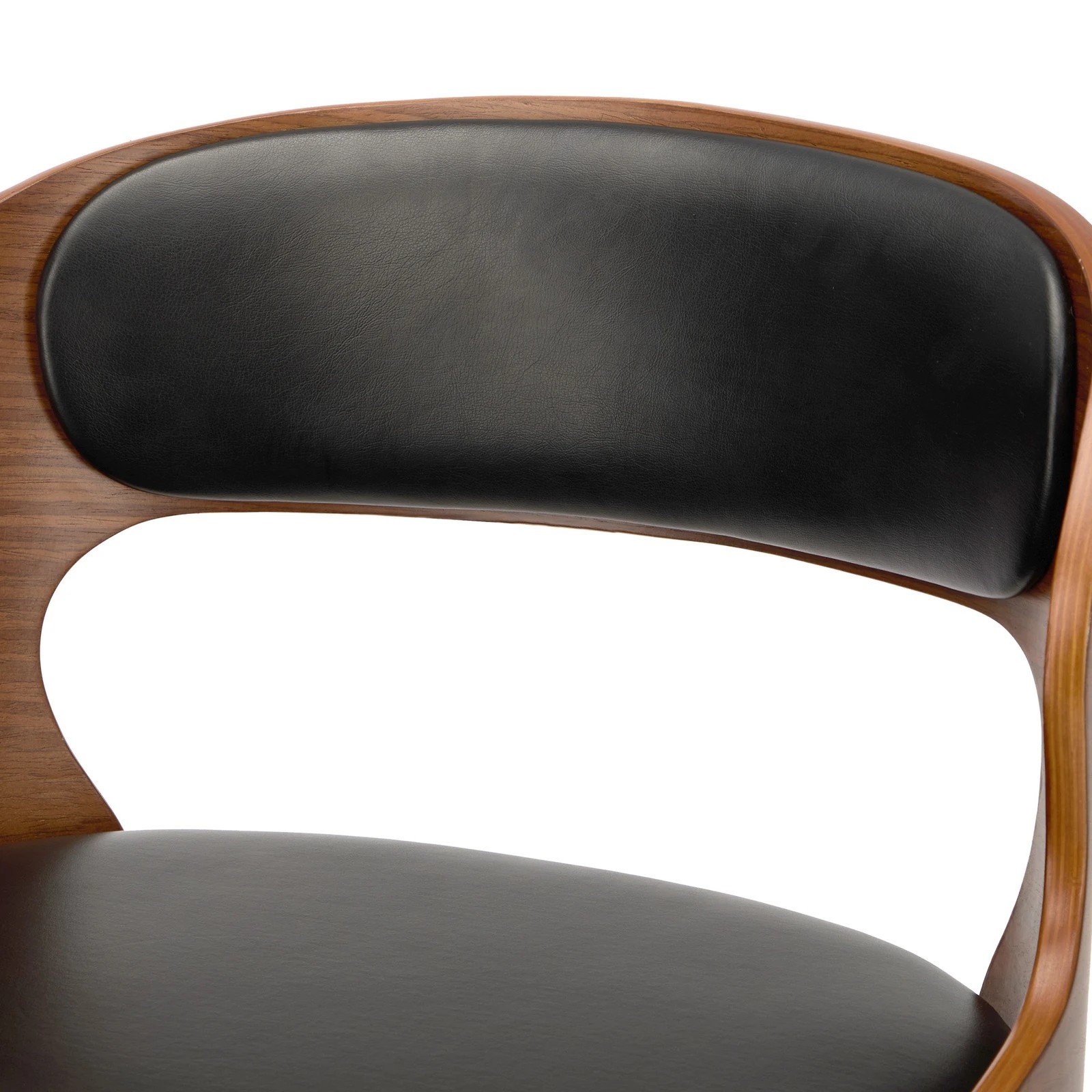 8 Oikiture 2x Bar Stools Kitchen Gas Lift Swivel Chairs - Black, 8 of 9