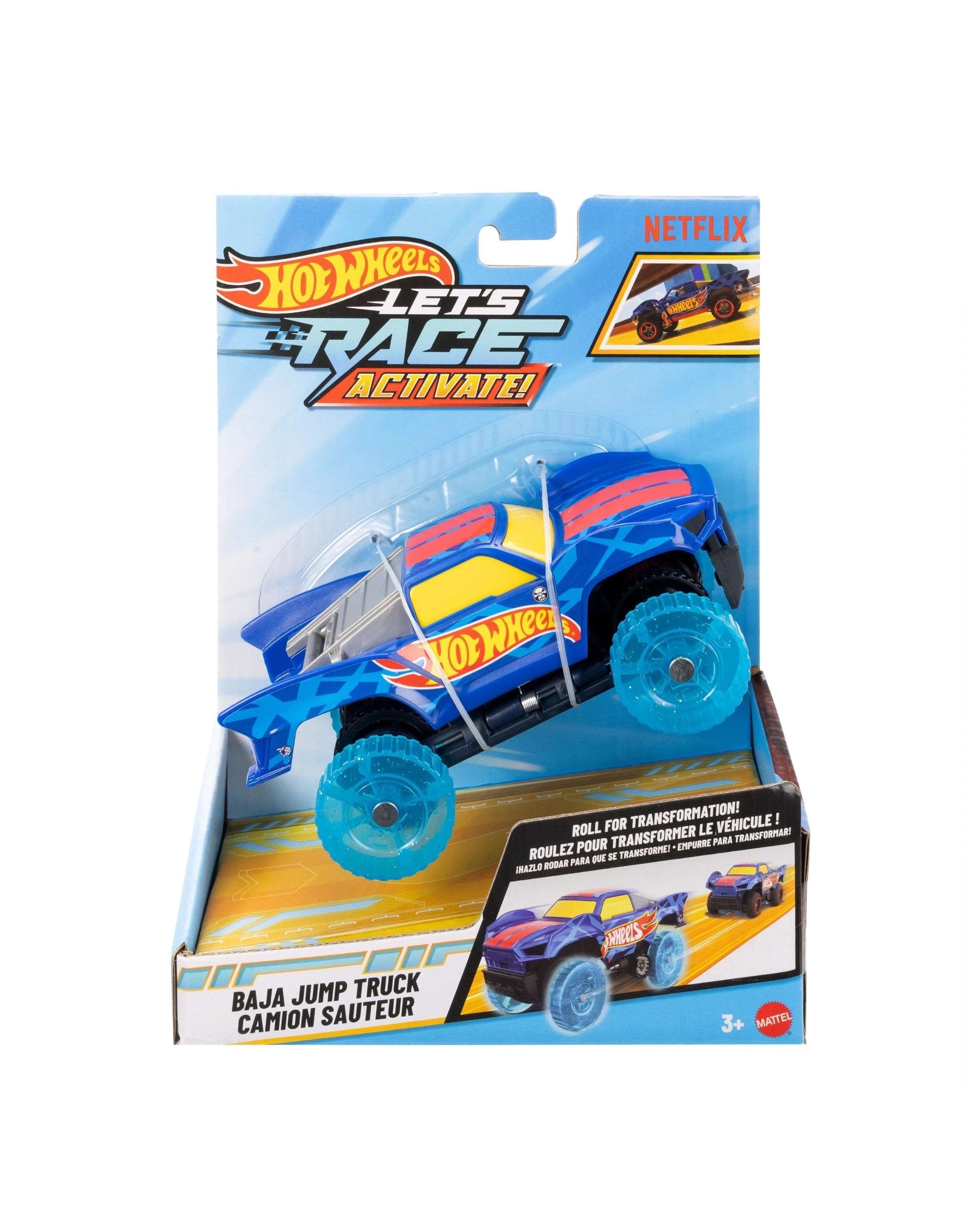 1 Hot Wheels Let's Race Activate! Baja Jump Truck Diecast Vehicle, 1 of 1