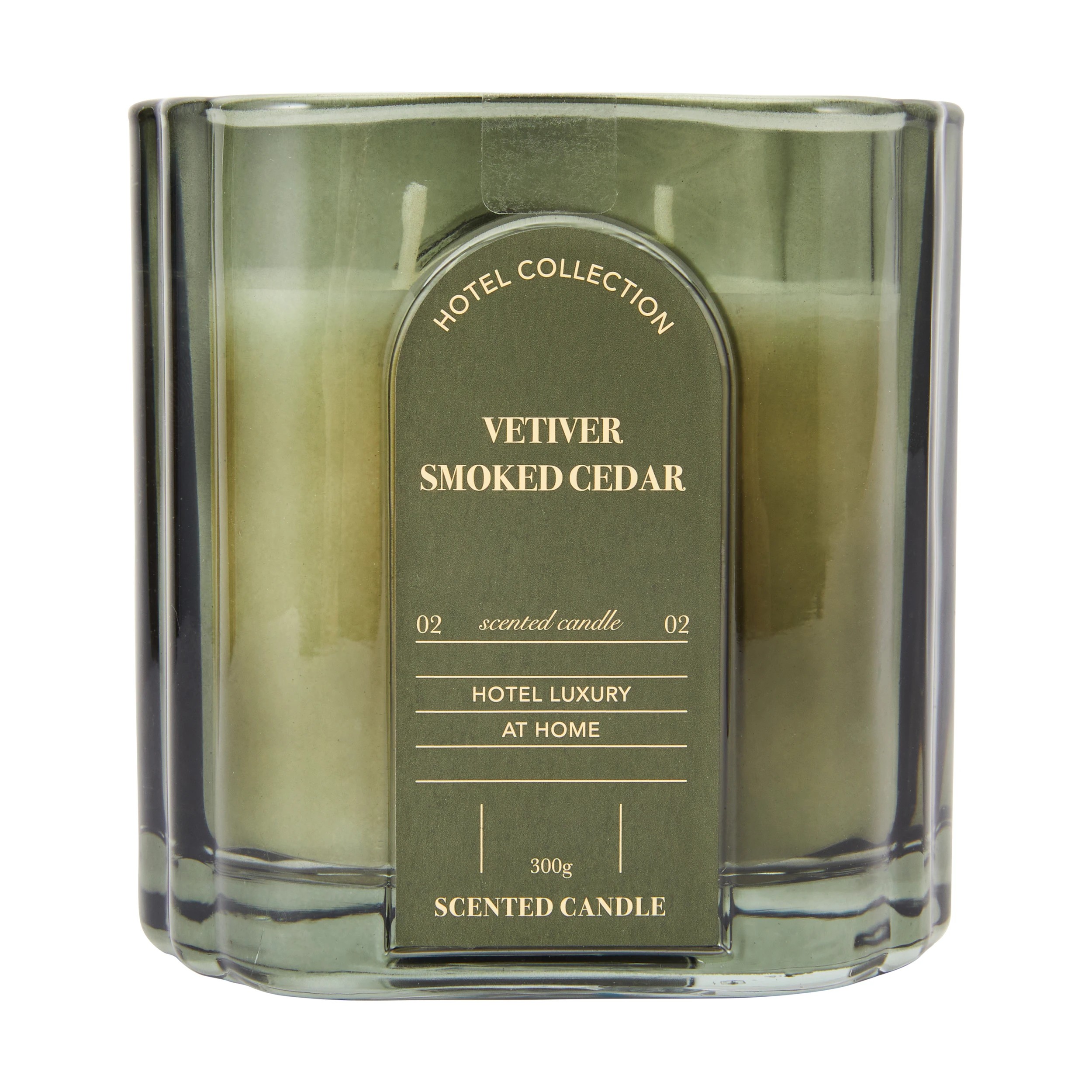 1 Vetiver Hotel Glass Candle, 1 of 4