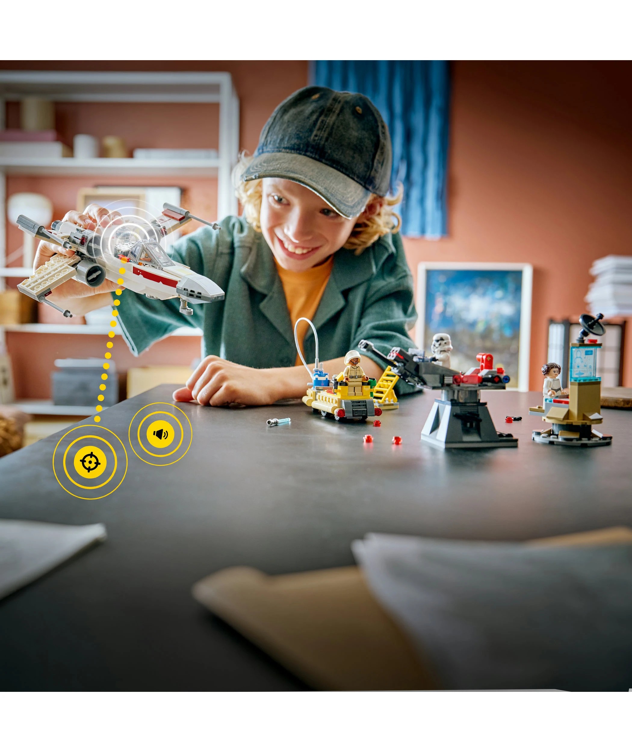 10 LEGO Star Wars SMART Play: Luke's Red Five X-Wing 75423, 10 of 11