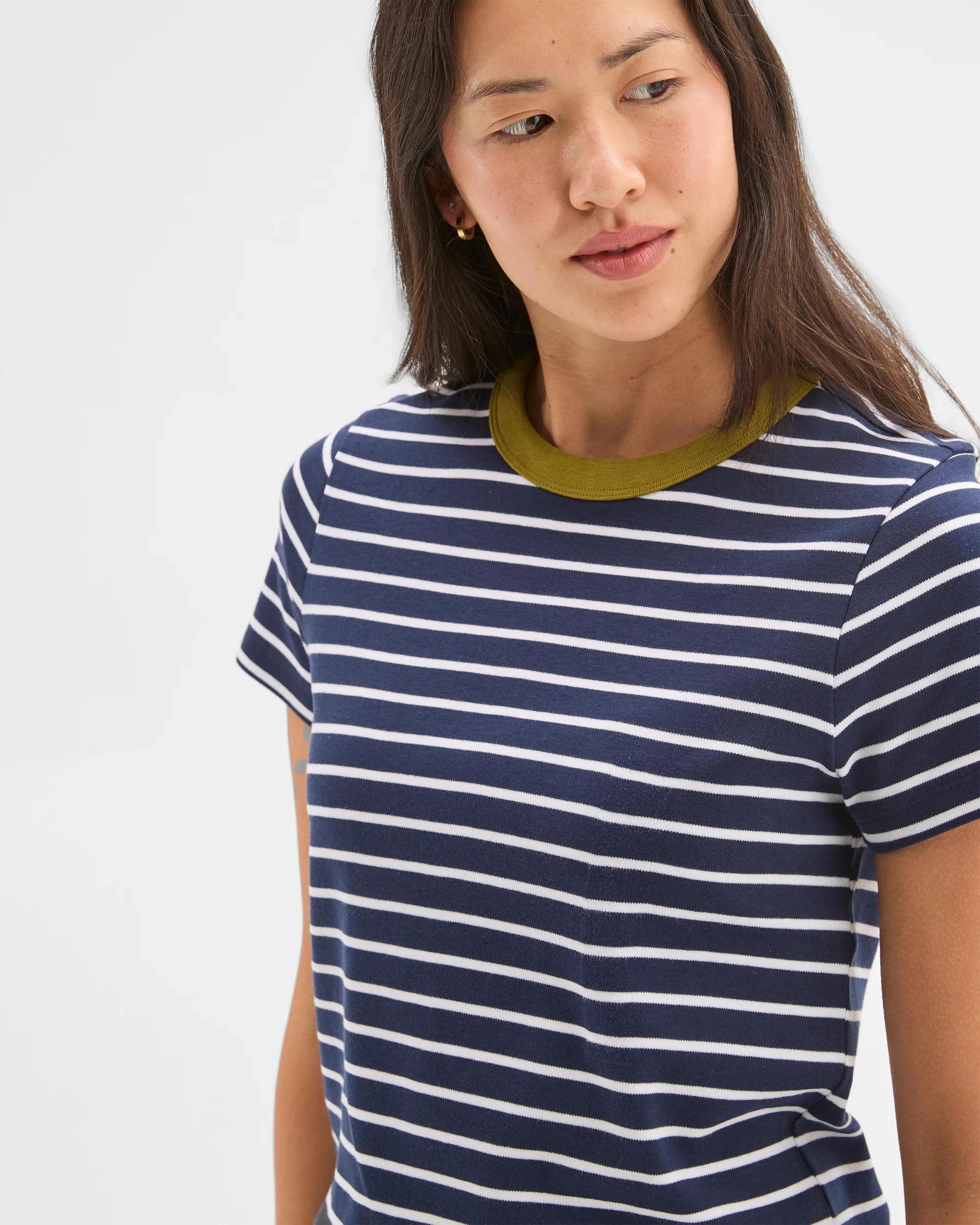 3 Target Woman Australian Cotton Interlock Neat T-Shirt , 3 of 6