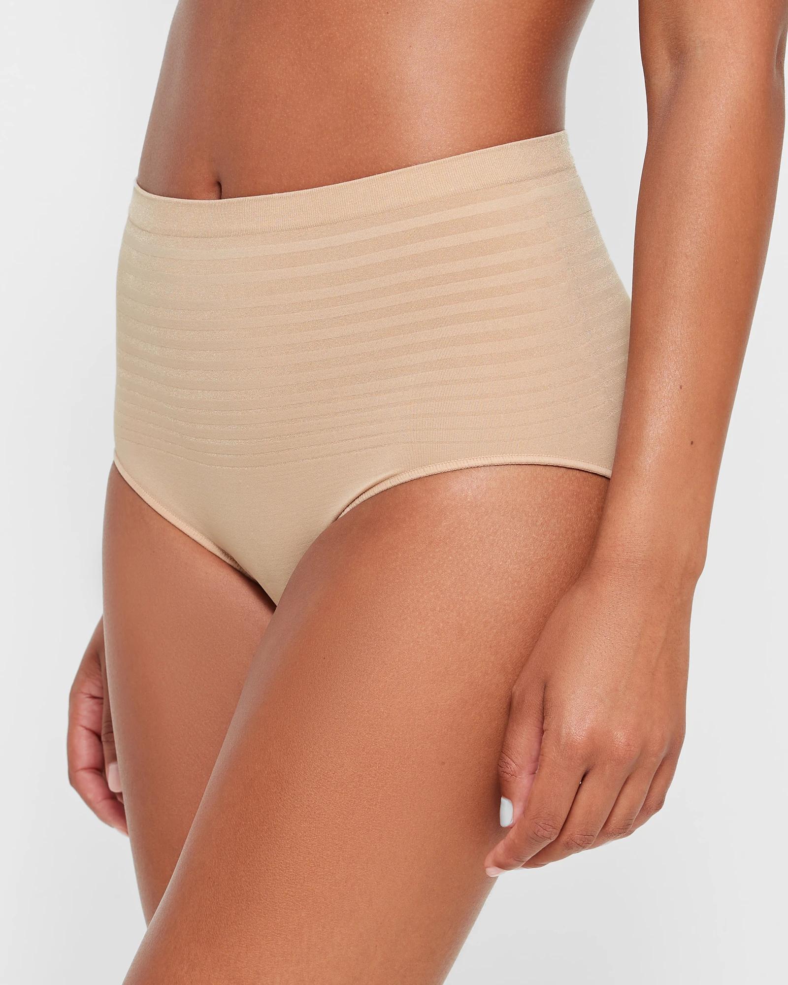 3 Target 2 Pack Matte And Shine Full Briefs LATTE, 3 of 4