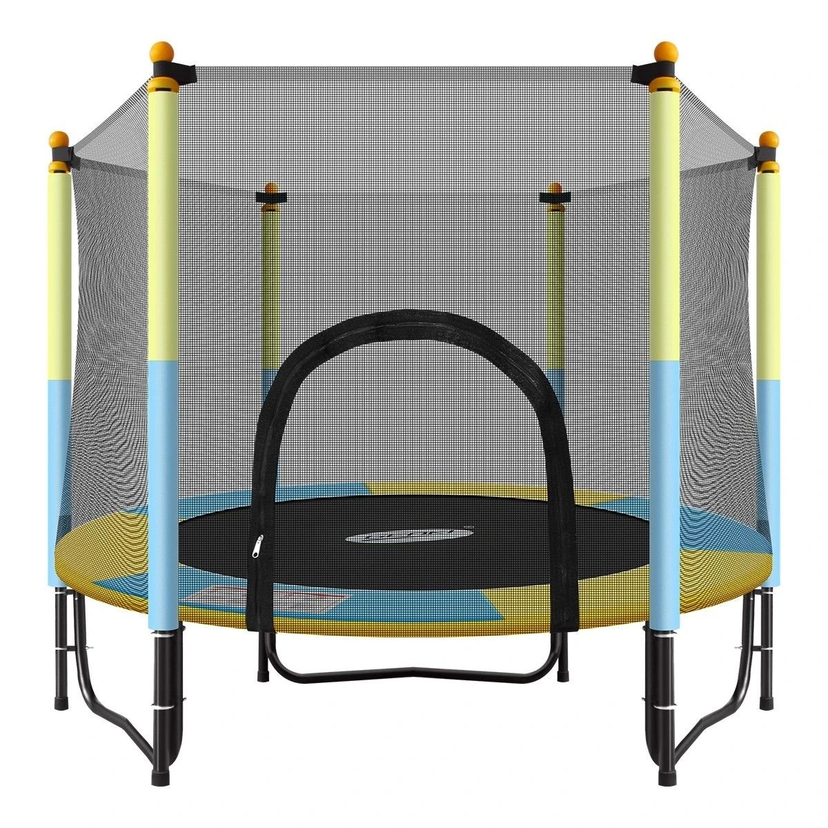 Genki 60 inch Round Outdoor Indoor Mini Trampoline - Multi - Kmart