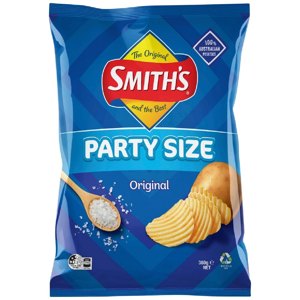 1 Smiths Original Chips 380g, 1 of 3