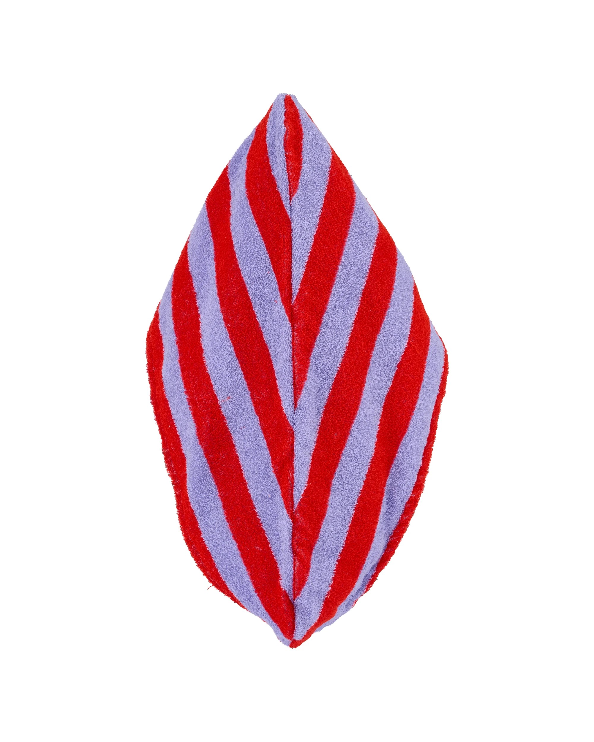 2 OXX Bodycare Hair Drying Turban - Purple and Red, 2 of 3