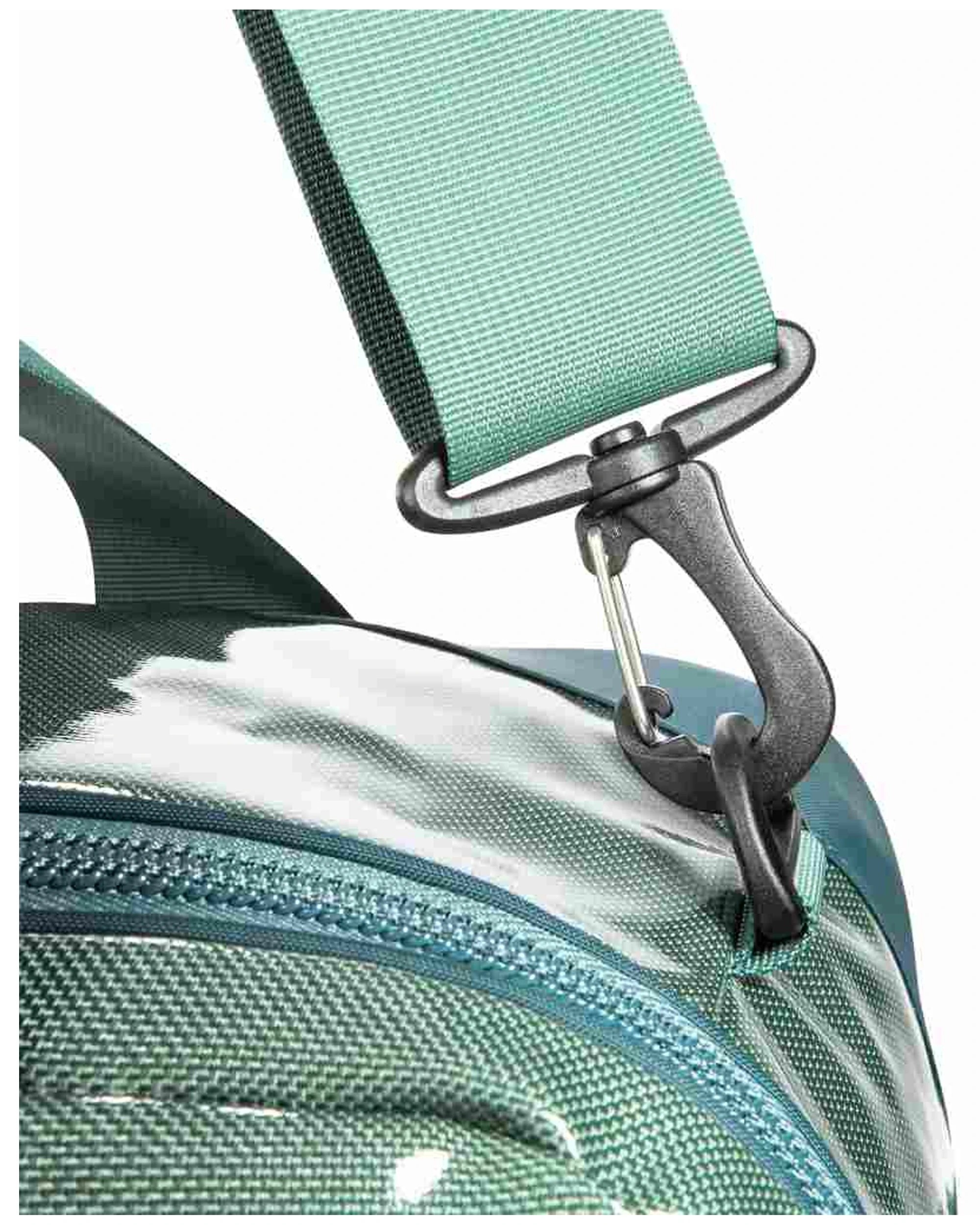 5 Tatonka Nylon Flight Outdoor Travel Duffel Bag 35L Back-Carrying System - Green, 5 of 10