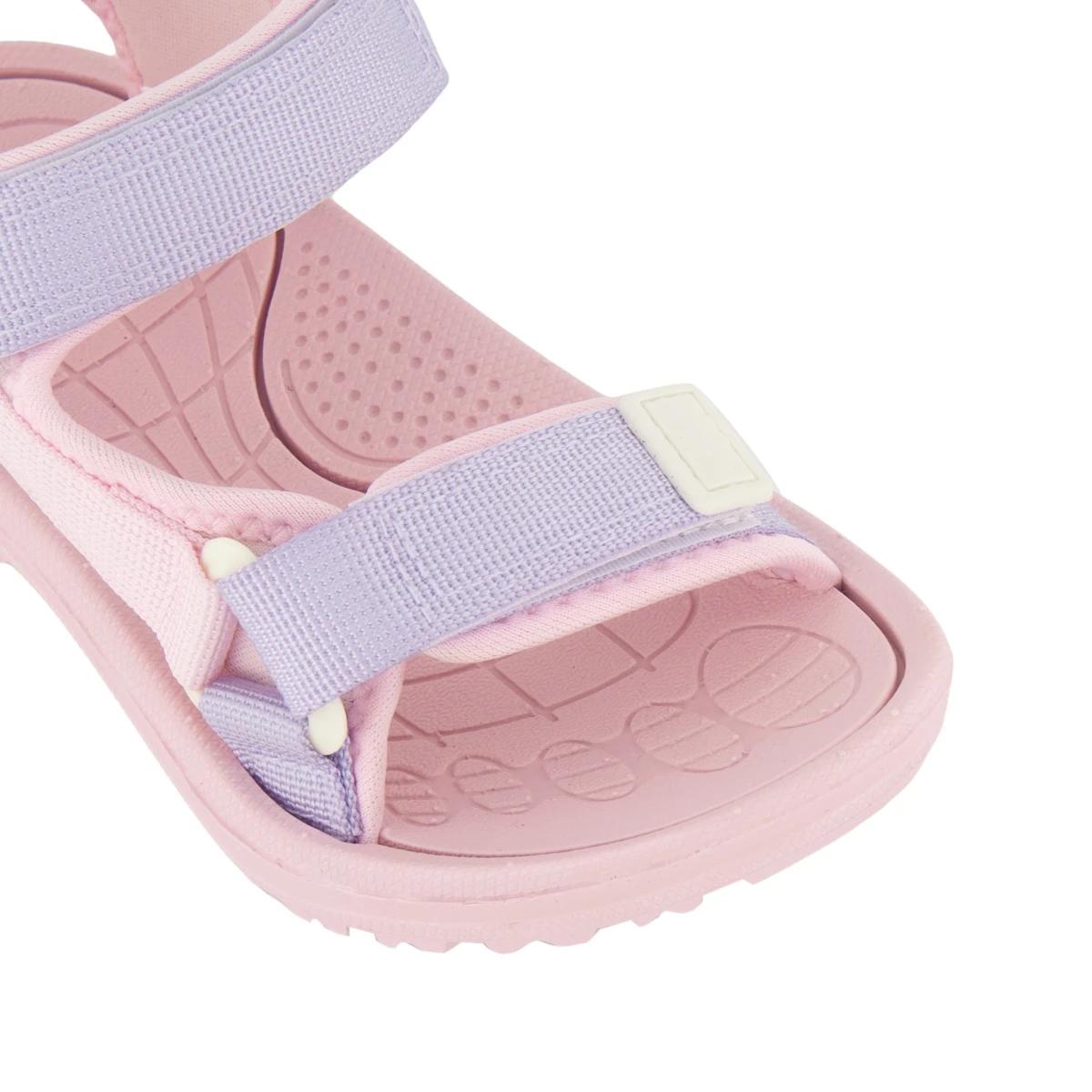 4 Junior Light Up Sandals BLUSH PINK, 4 of 5