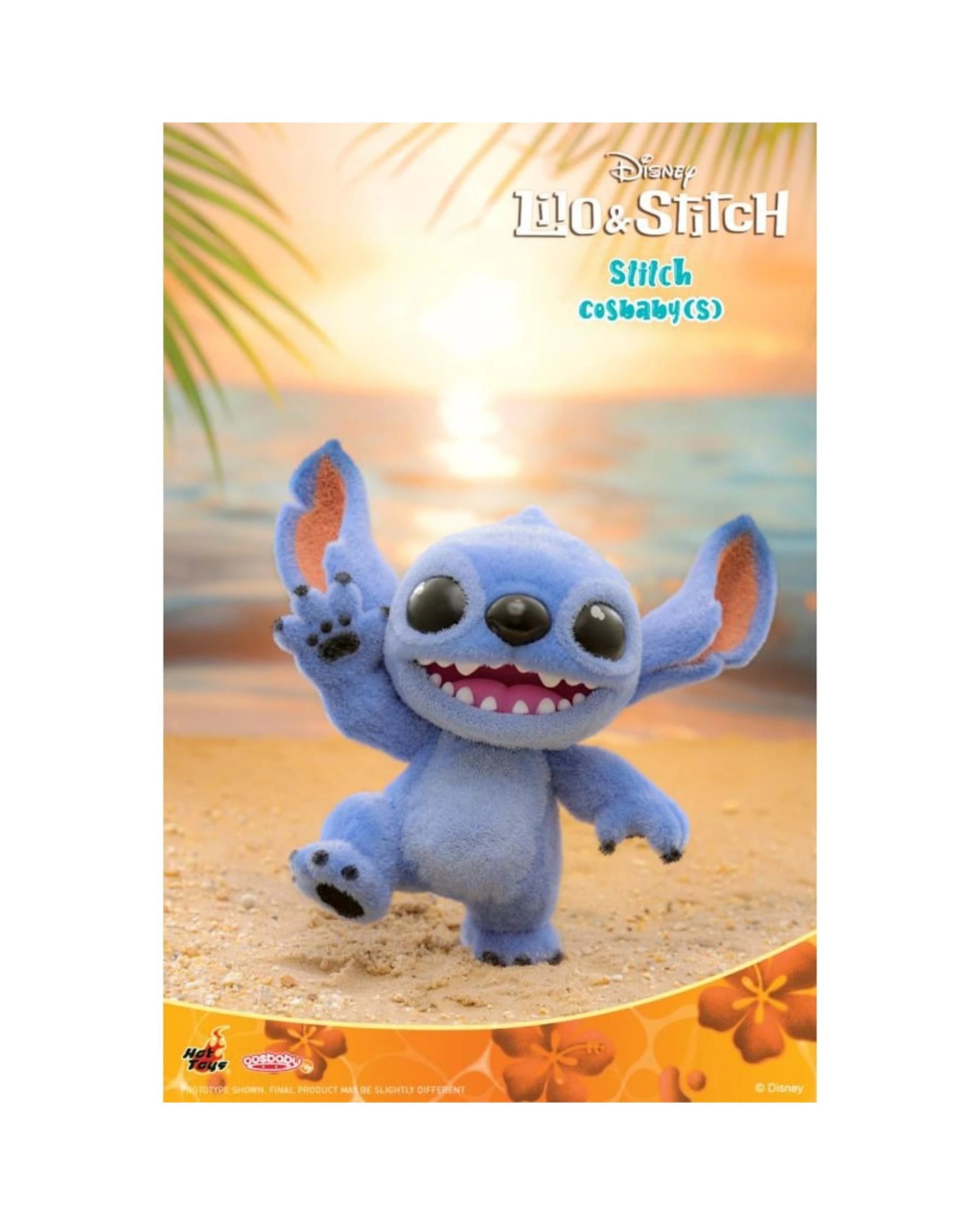 3 Lilo and Stitch Stitch with Velvet Hair Standing Cosbaby Figure, 3 of 3