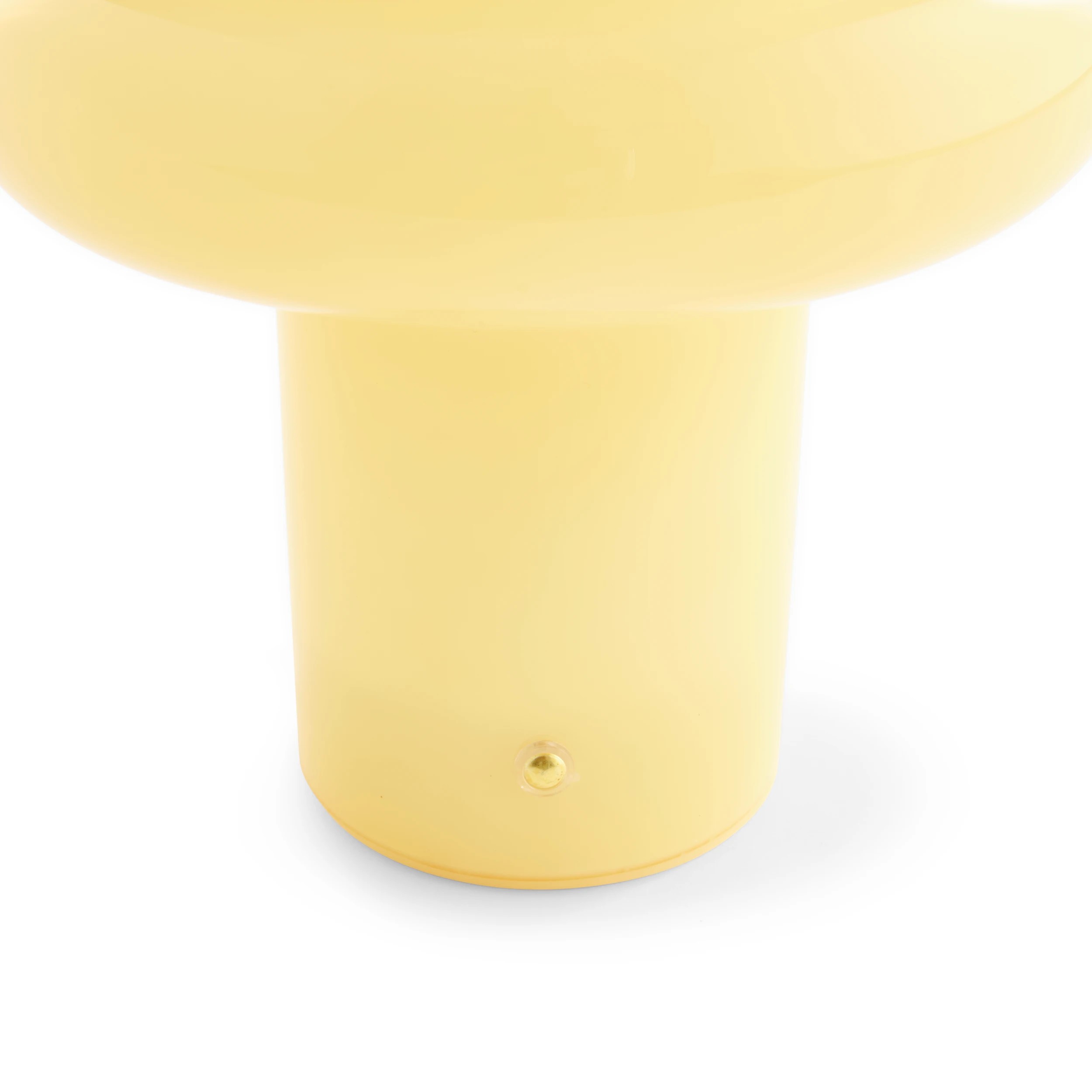 3 Oslo Glass Portable Rechargeable Lamp - Butter, 3 of 7