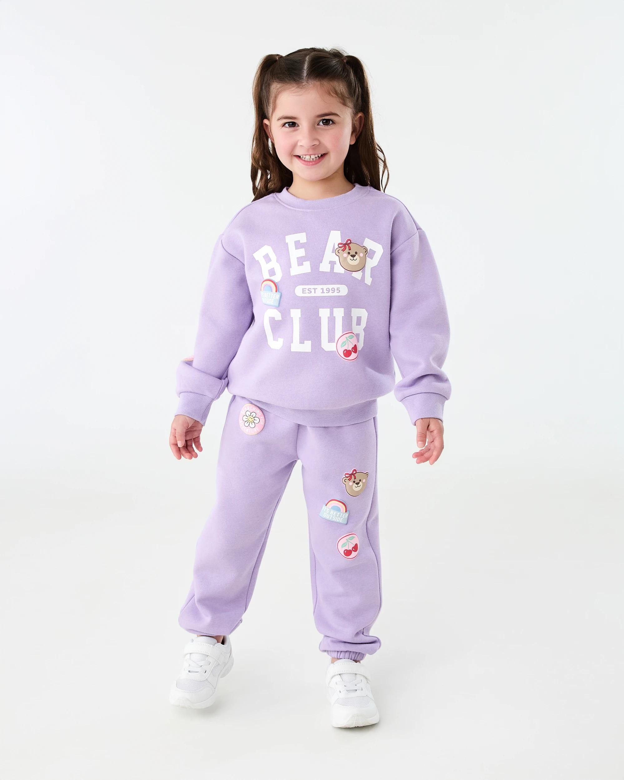 7 Print Crew Sweater Purp Icons, 7 of 8