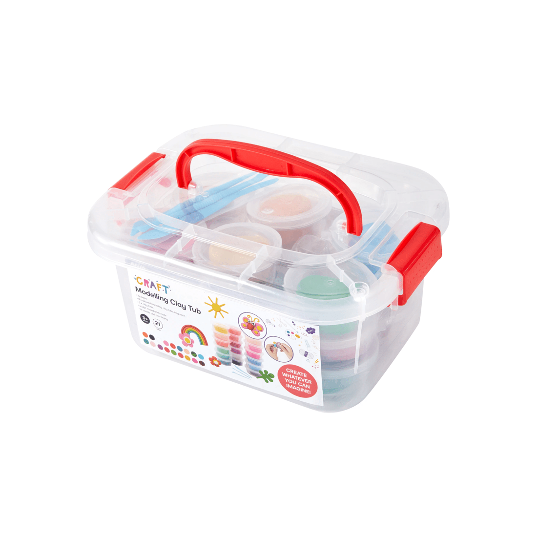 2 21 Pack Modelling Clay Tub, 2 of 5