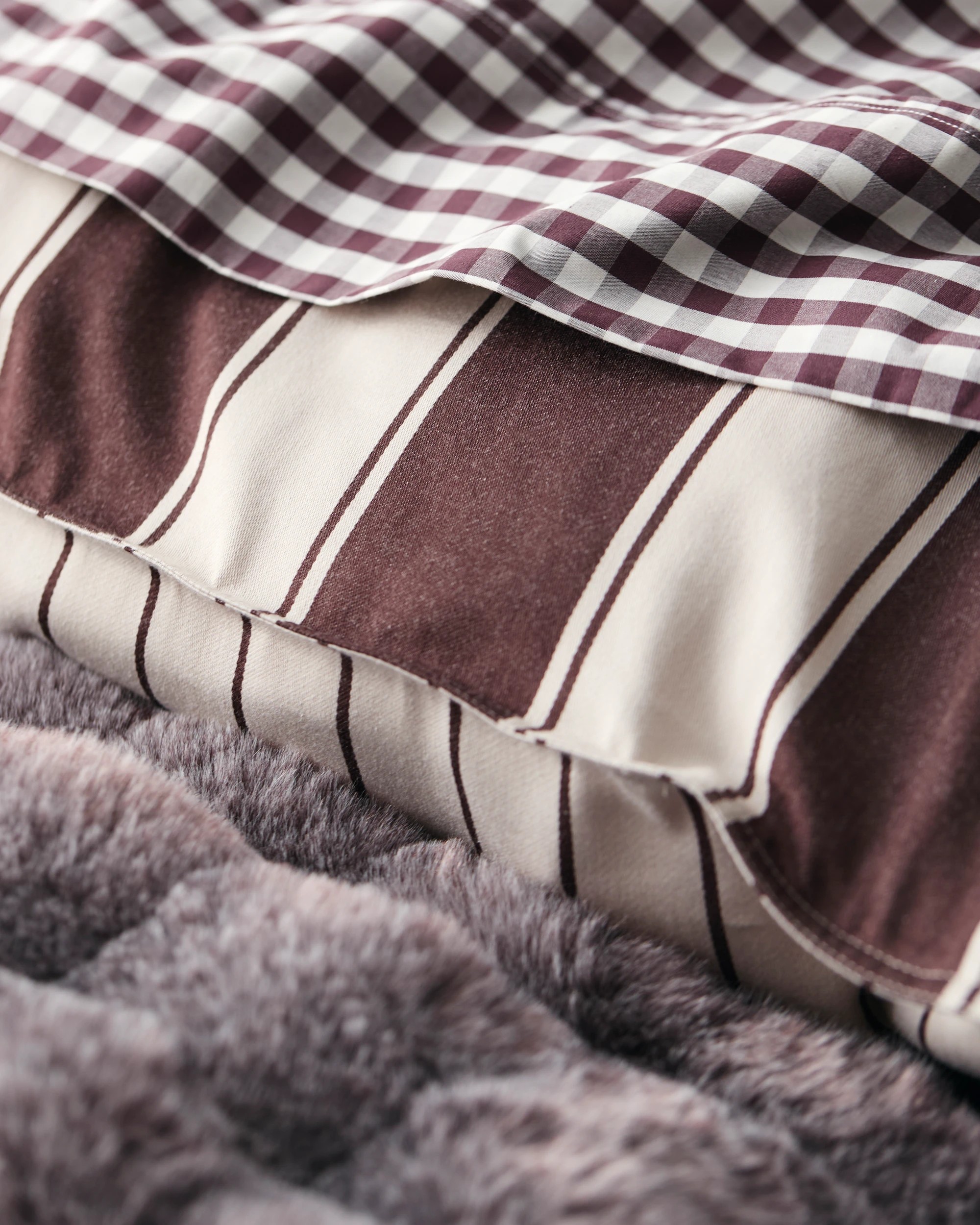 6 Target Rayne Stripe Quilt Cover Set - Queen Bed - Brown, 6 of 10