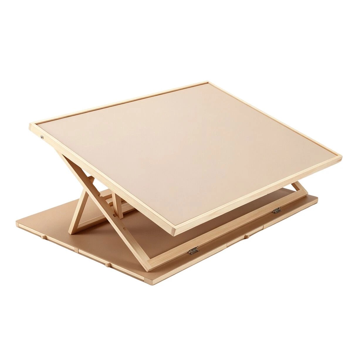 1 Ausway 1500 Pieces Adjustable Foldable Wooden Jigsaw Puzzle Table with 6 Sorting Drawers & Tilting Board, 1 of 6
