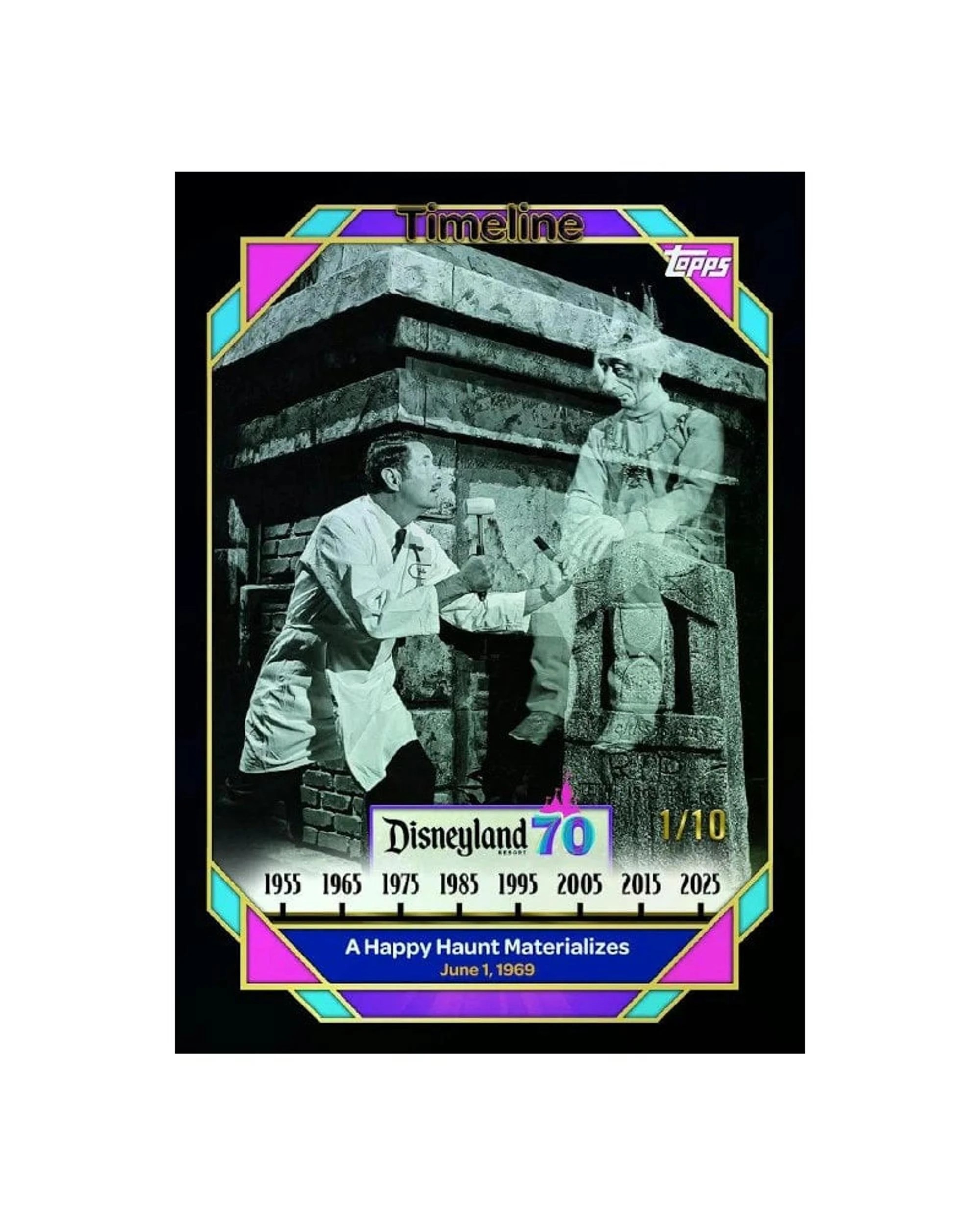 3 Topps Disney Disneyland 70th Anniversary 2025 Hobby Box, 3 of 10