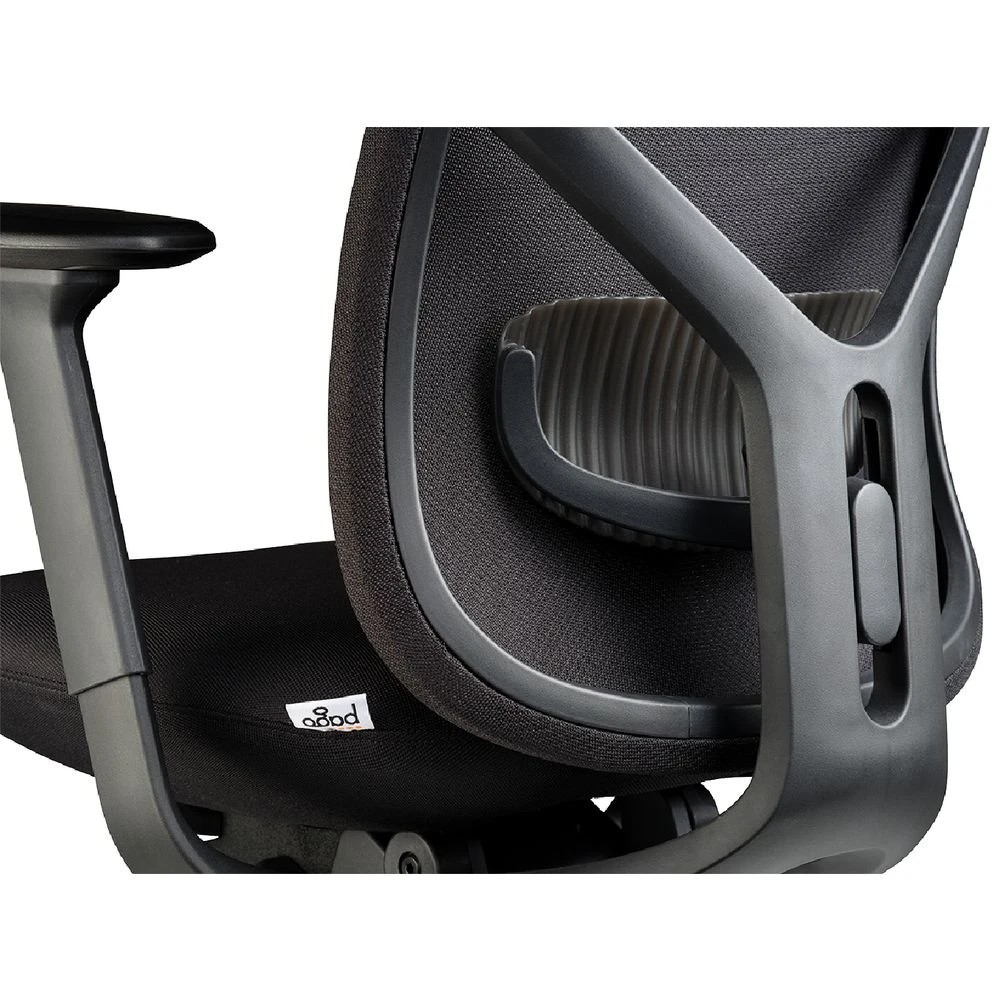 7 Pago Electra Office Chair with Headrest Black Ergonomic Chairs and Desk Chairs, 7 of 10