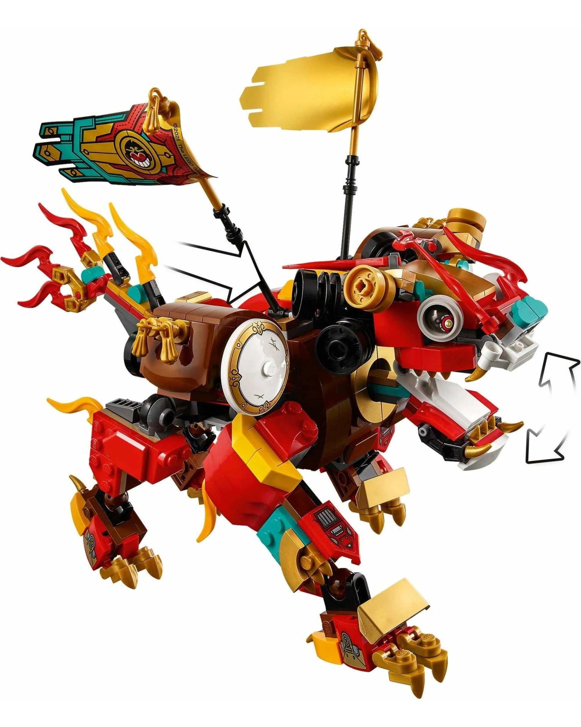 5 LEGO 80021 Monkie Kid's Lion Guardian, 5 of 5