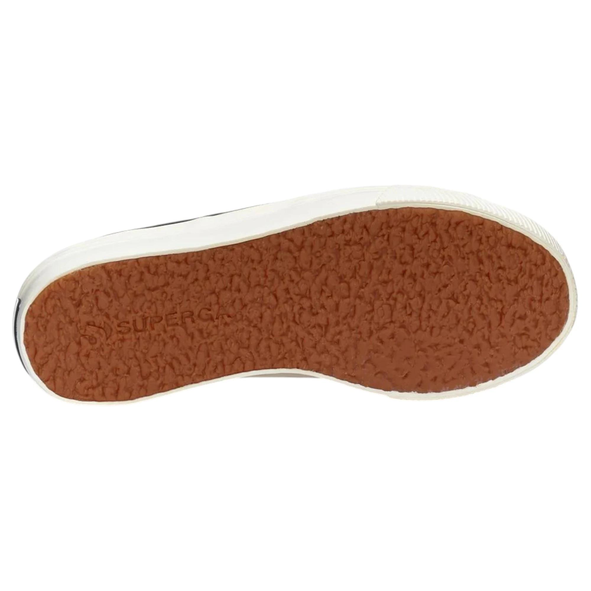4 Superga Unisex 2790 Platform Navy Casual Shoes NAVY, 4 of 5