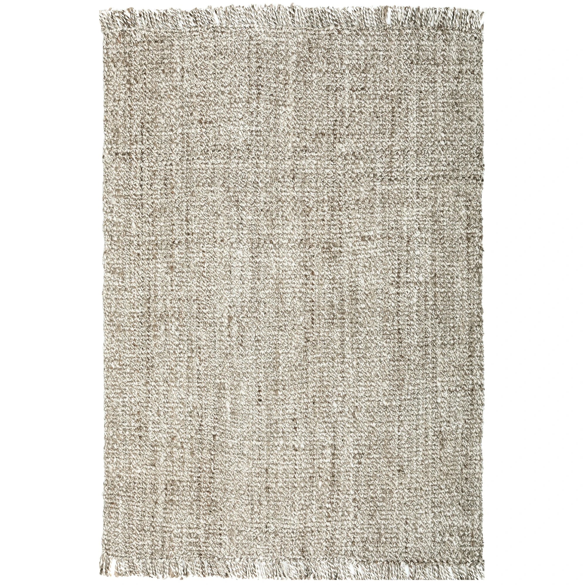 1 Common Ground Rugs Kingsley Parker 225x155cm - Medium Jute Rug - Grey, 1 of 6