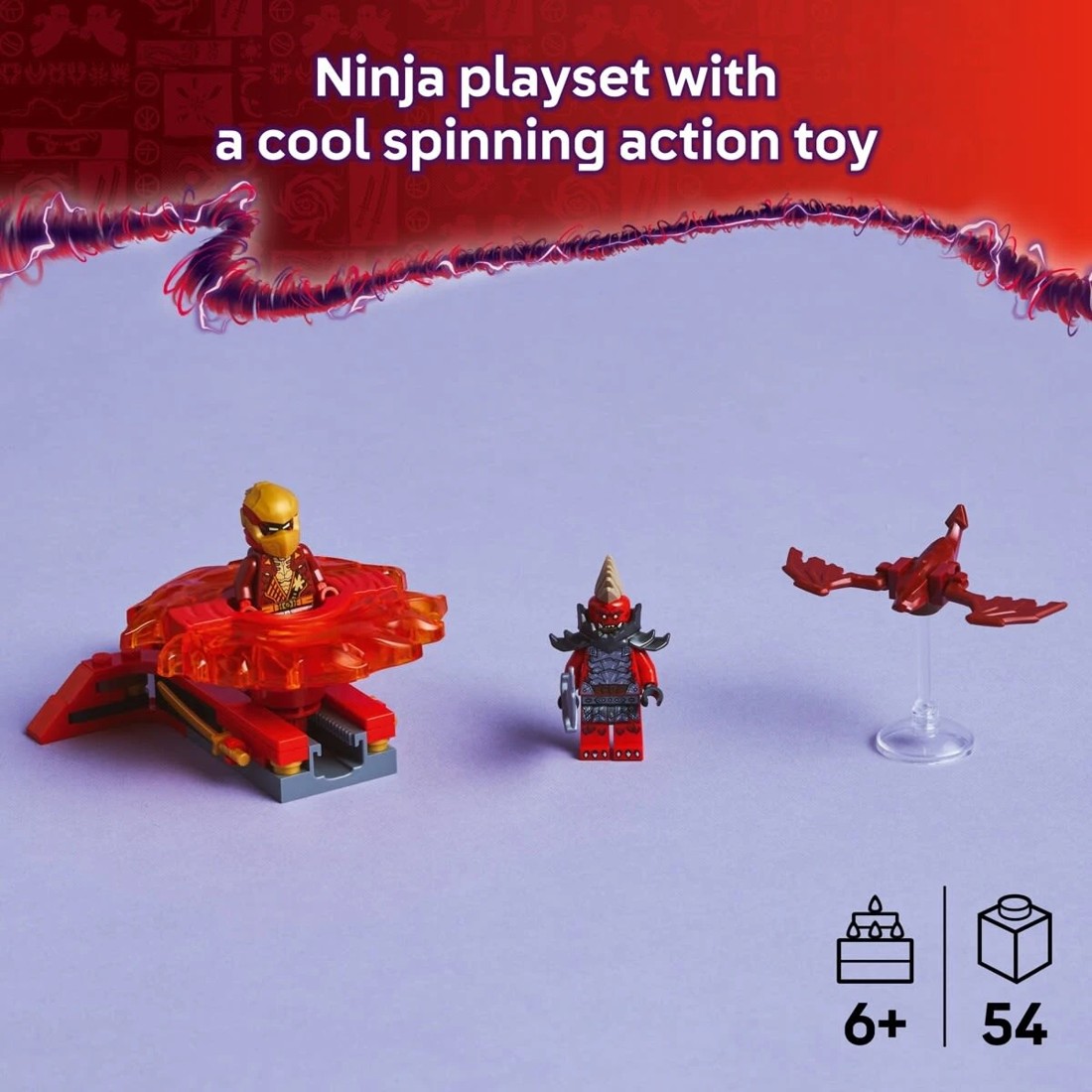5 LEGO NINJAGO Kai's Dragon Spinjitzu Spinner 71823, 5 of 10