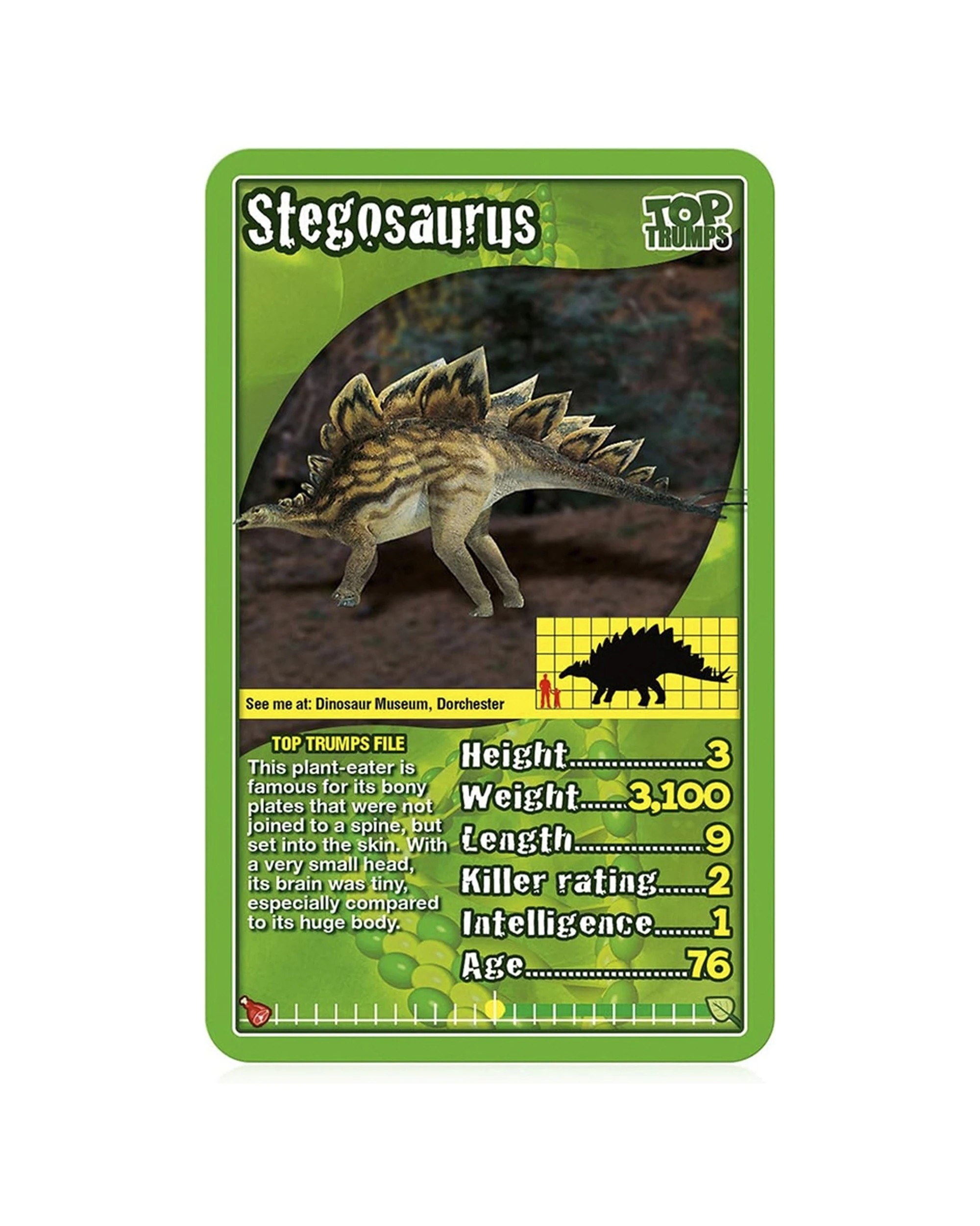 2 Top Trumps Dinosaurs Quiz Guessing Card Game Kids Toy - Green, 2 of 5