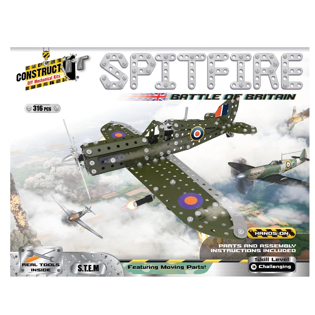 1 Constructit Spitfire, 1 of 9