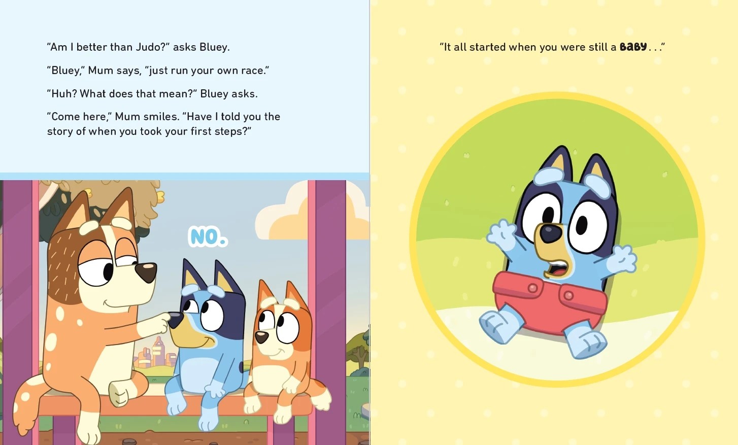3 Bluey: Baby Race - Book, 3 of 4