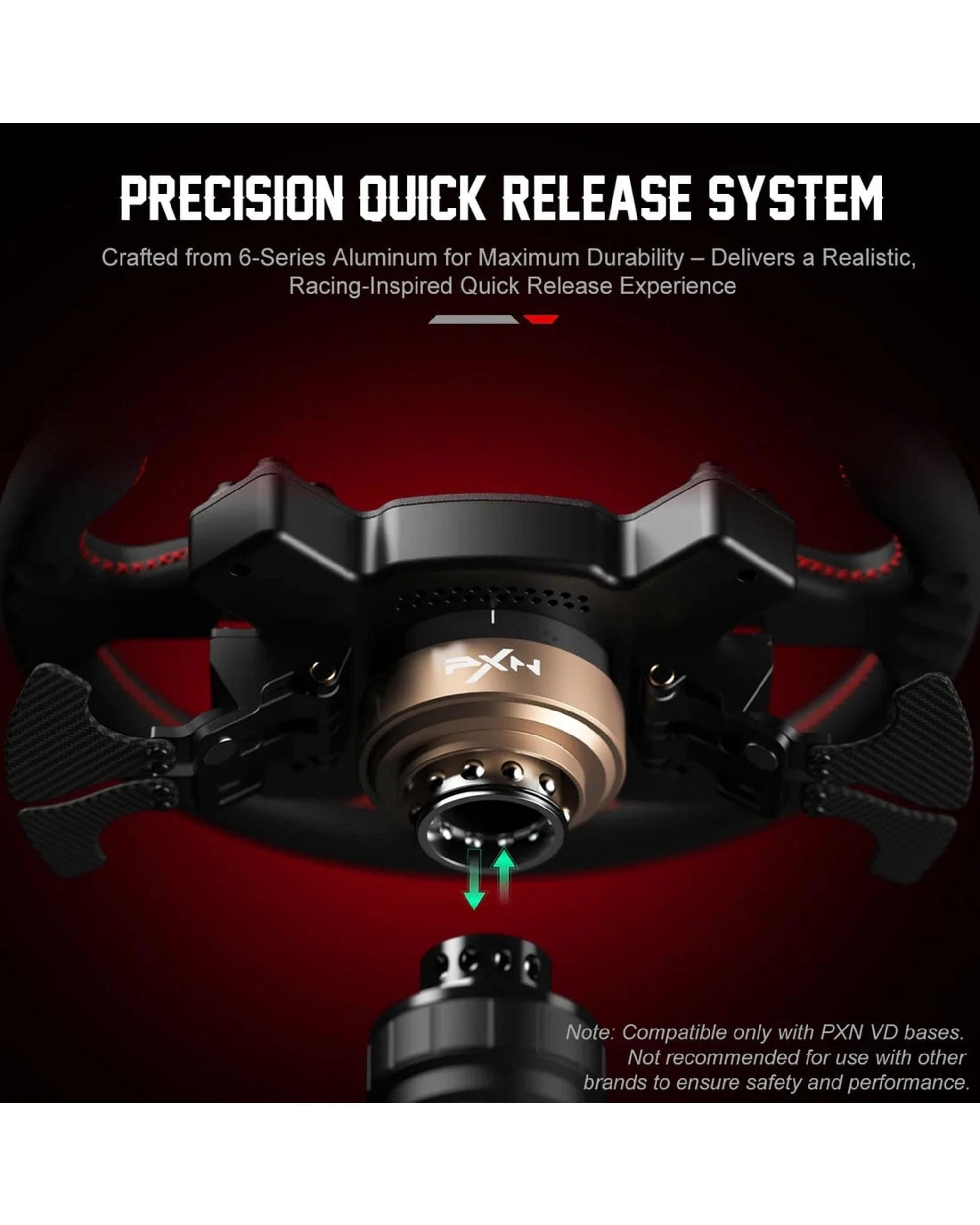 2 PXN W CS R2 Steering Wheel, 2 of 9