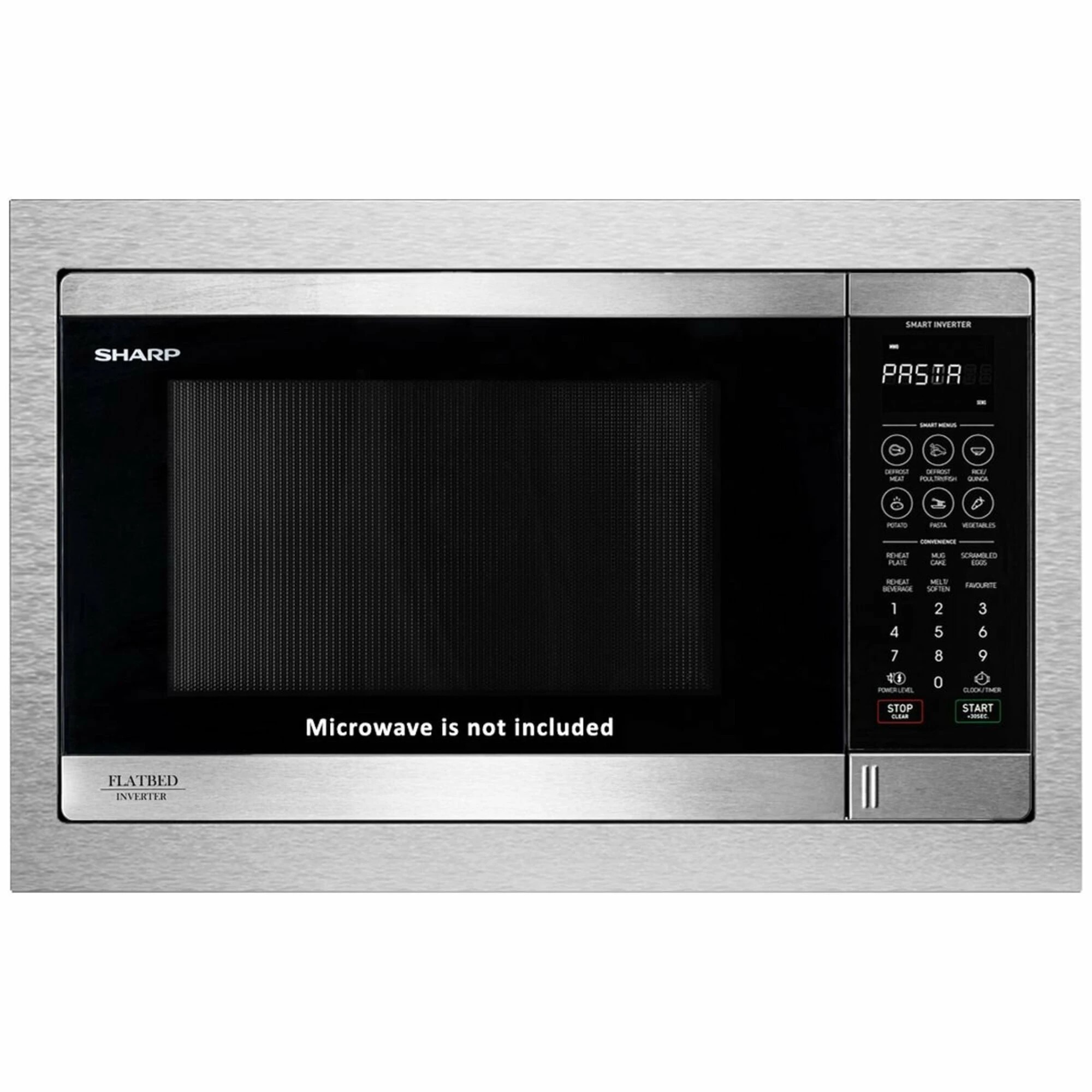 2 Sharp Stainless Steel Microwave Trim Kit, 2 of 3