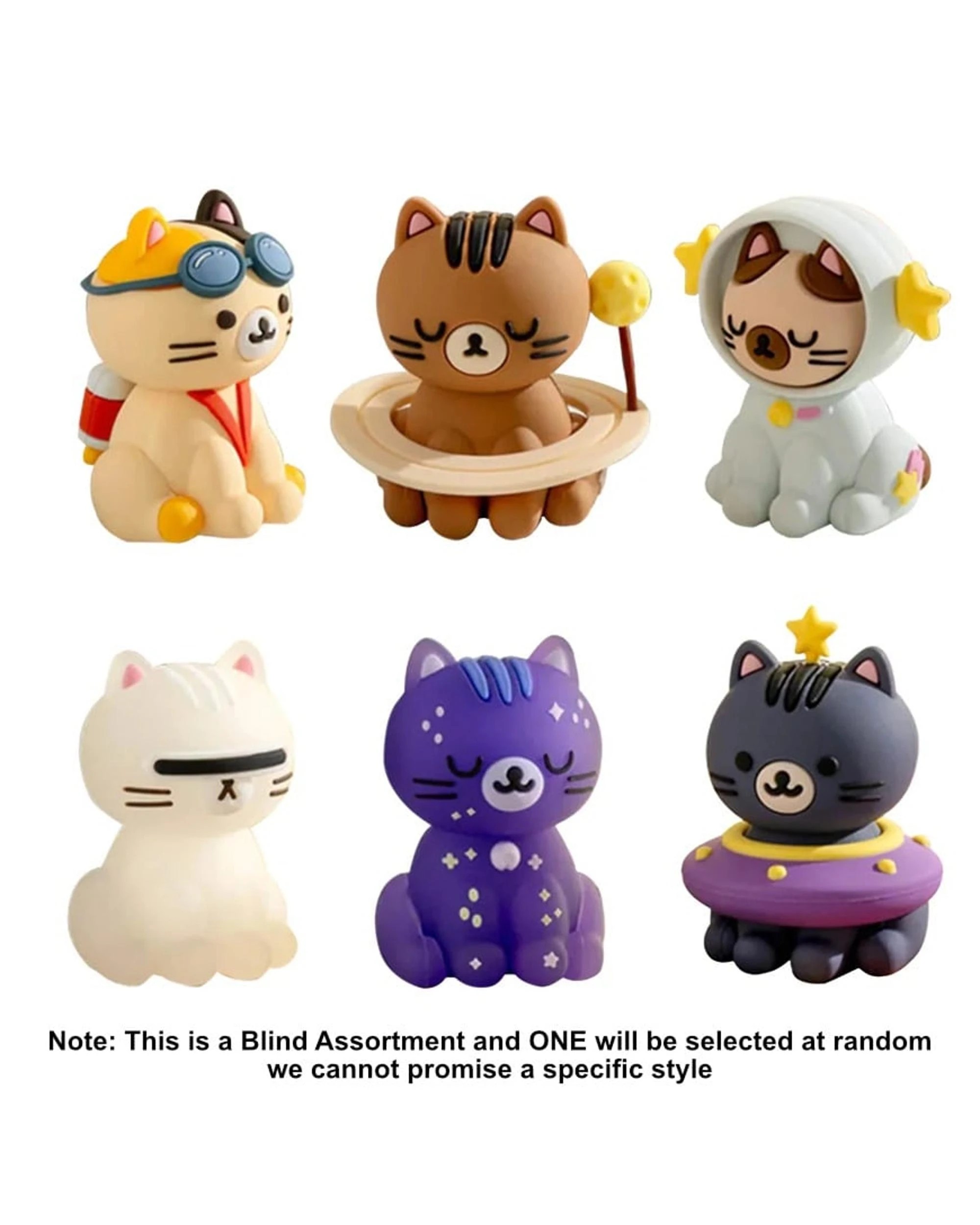 2 Smoko Astrocats Vinyl Figure Blind Box, 2 of 3