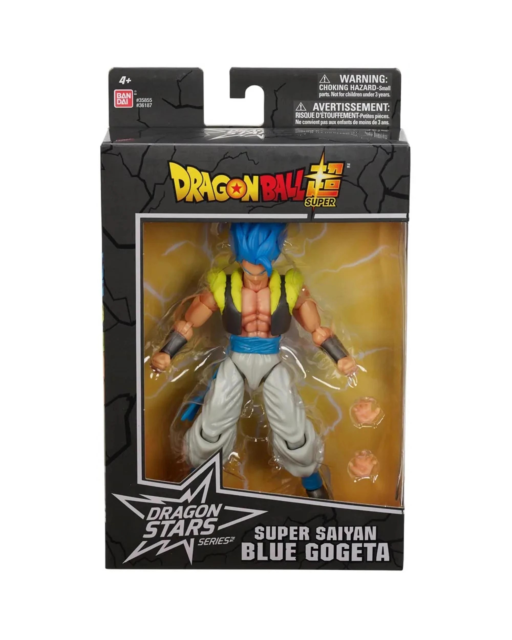 1 Dragon Ball Super Dragon Stars Super Saiyan Blue Gogeta Figure, 1 of 3