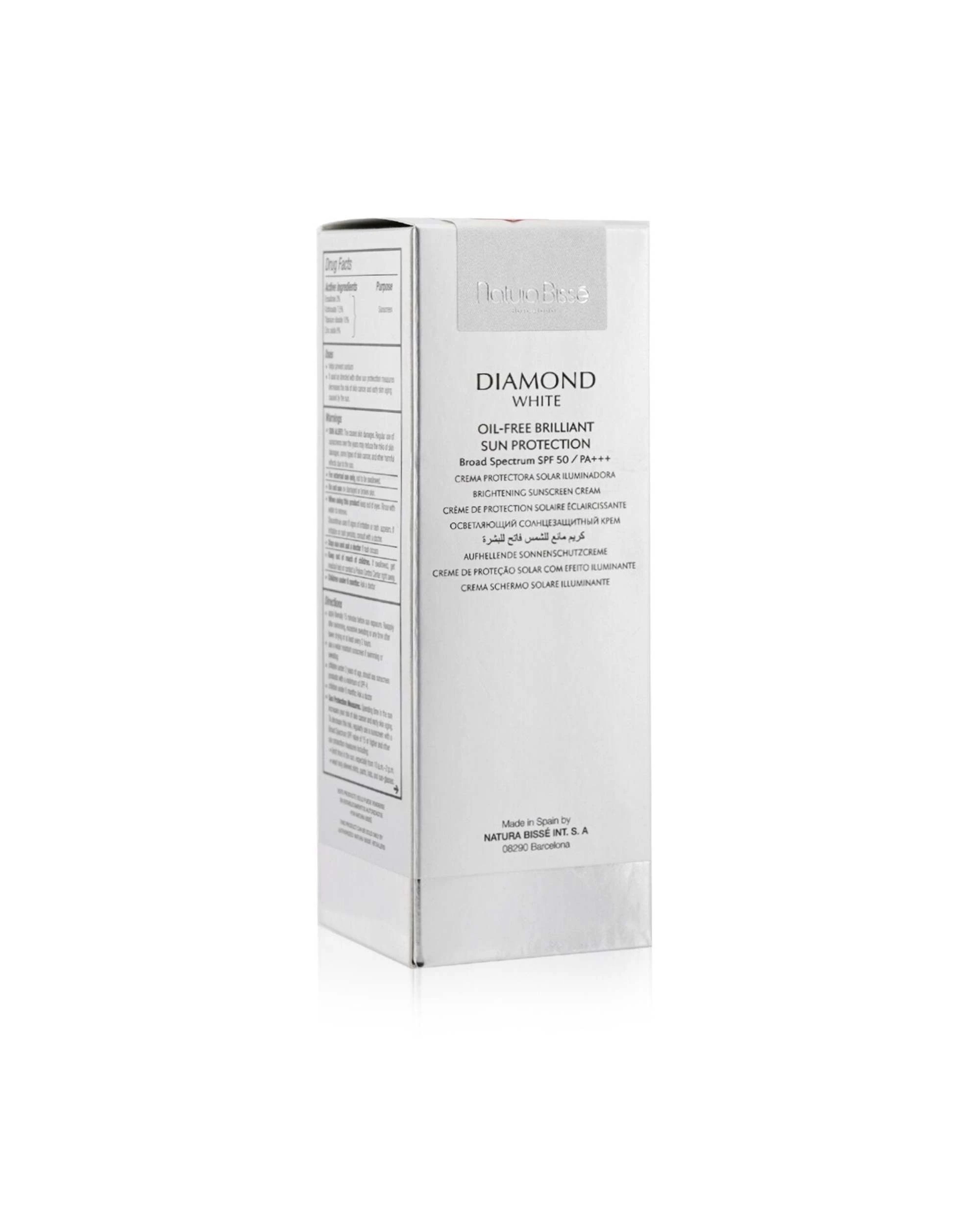 3 Natura Bisse Diamond White Oil-Free Brilliant Protection SPF 50 PA+++  30ml/1oz, 3 of 3