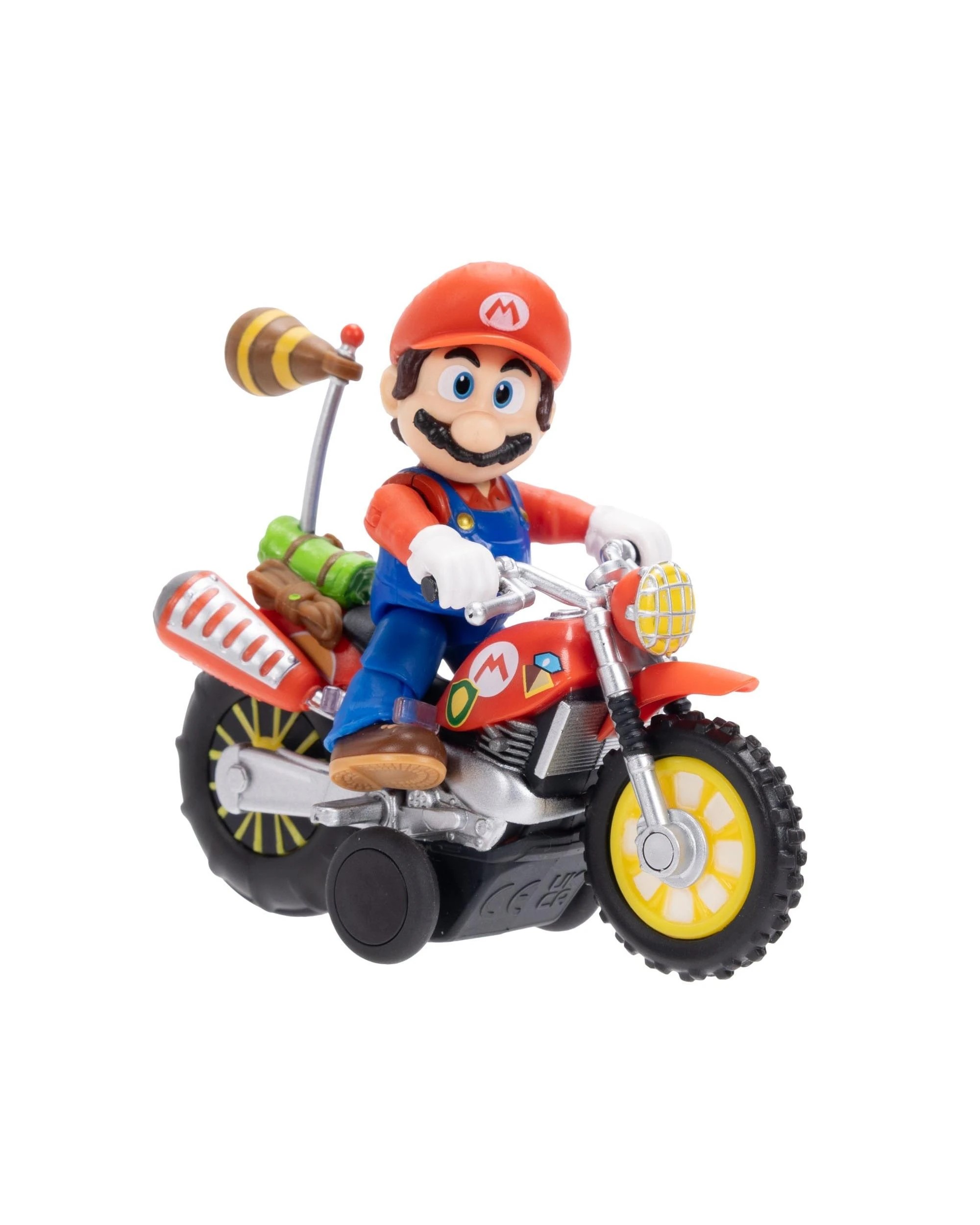 8 The Super Mario Galaxy Movie Pull Back Racer Mario Figure, 8 of 9