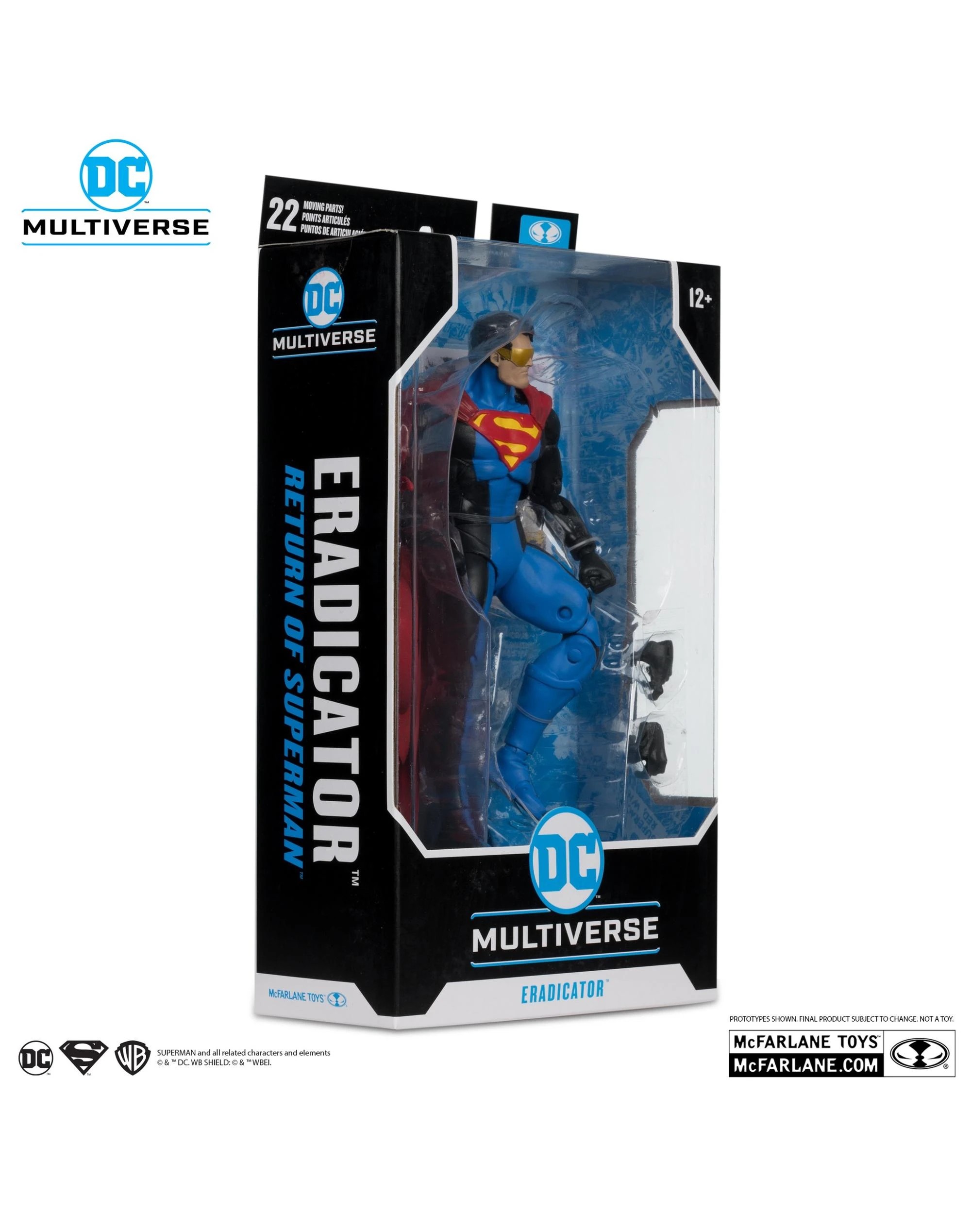 8 DC Multiverse Return of Superman Eradicator 7 inch Action Figure, 8 of 9