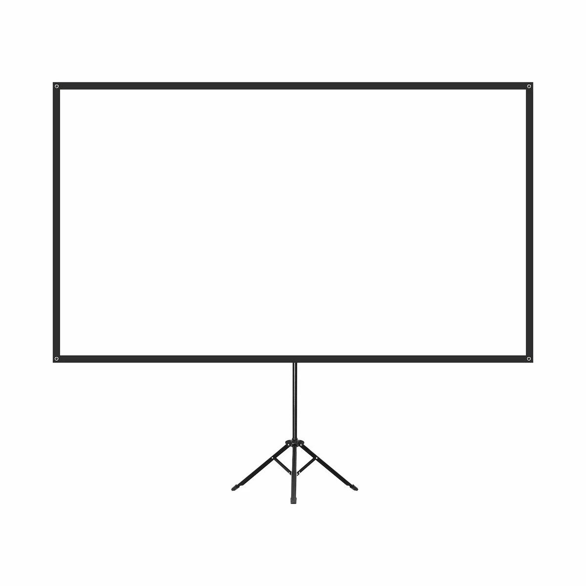 1 AUSWAY Projector Screen 4K 80-inch Tripod Stand Home Theatre, 1 of 3