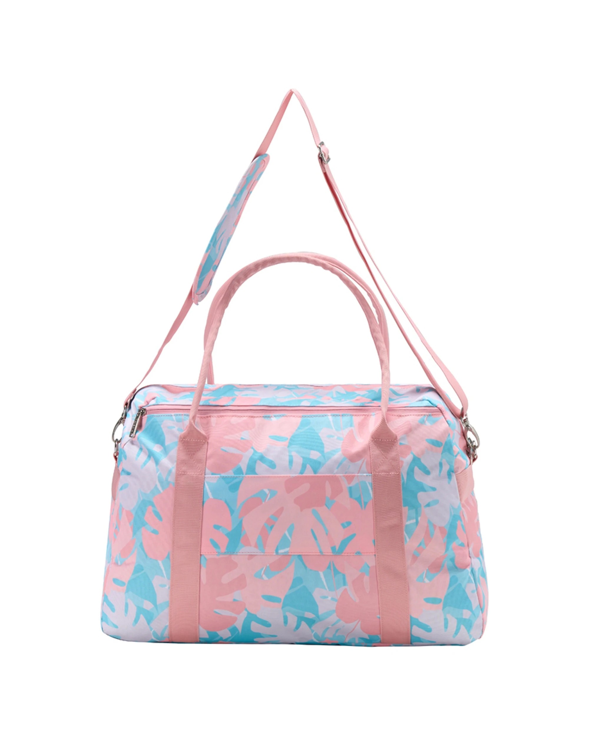 2 Tosca Fashion Onboard Overnight Tote Bag - Pink, 2 of 3