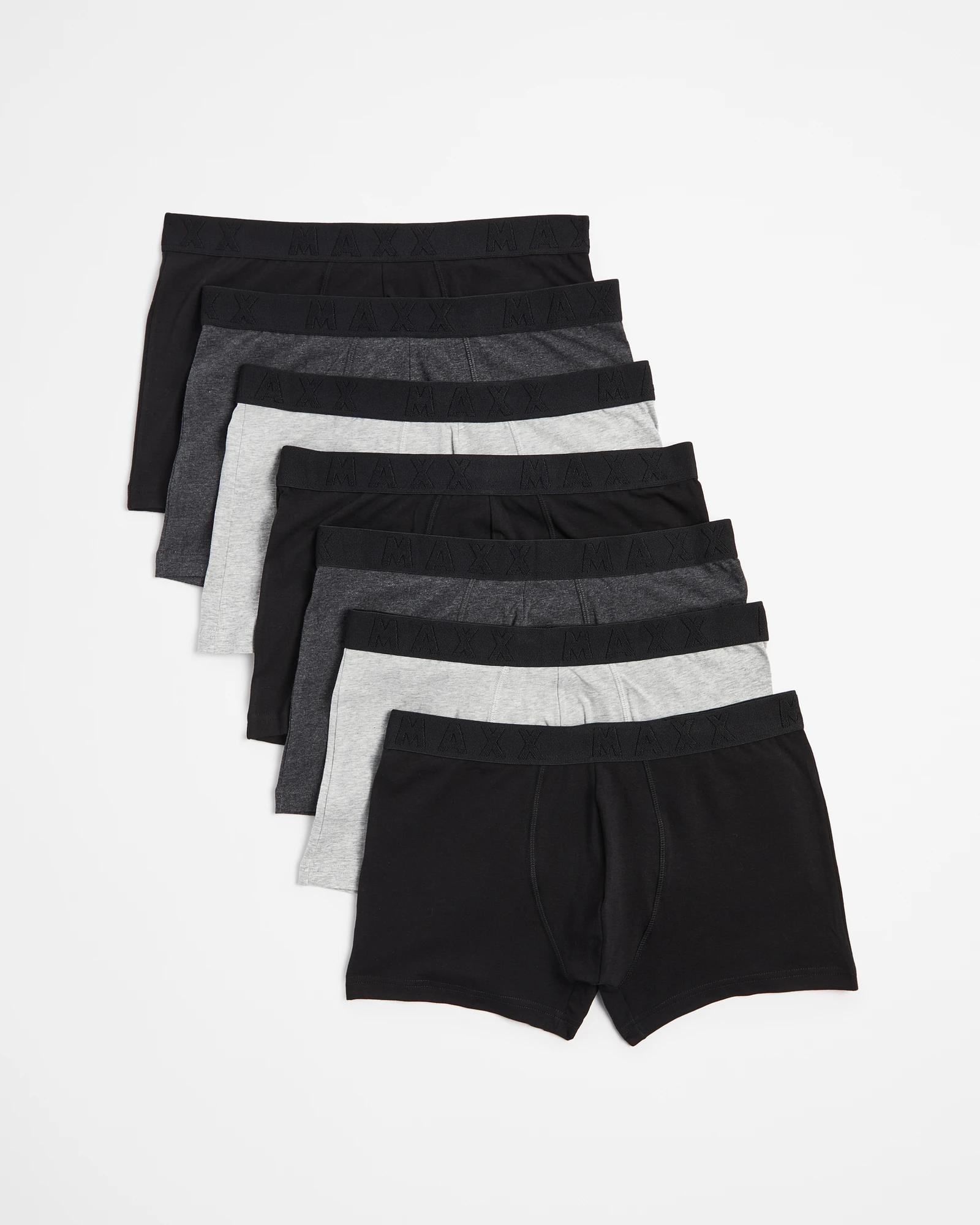 1 Maxx 7 Pack Trunks GREY, 1 of 5