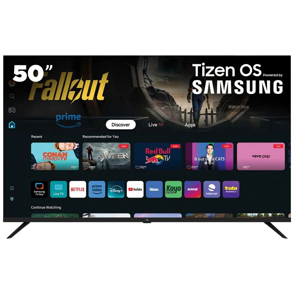 1 Q.Bell 50" 4K Ultra HD TV with Tizen OS, 1 of 5