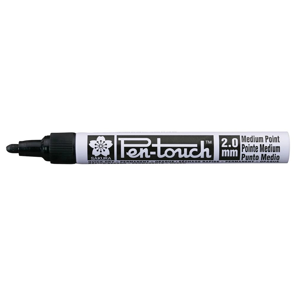 2 Sakura Pen-touch Paint Marker 2mm Black, 2 of 7