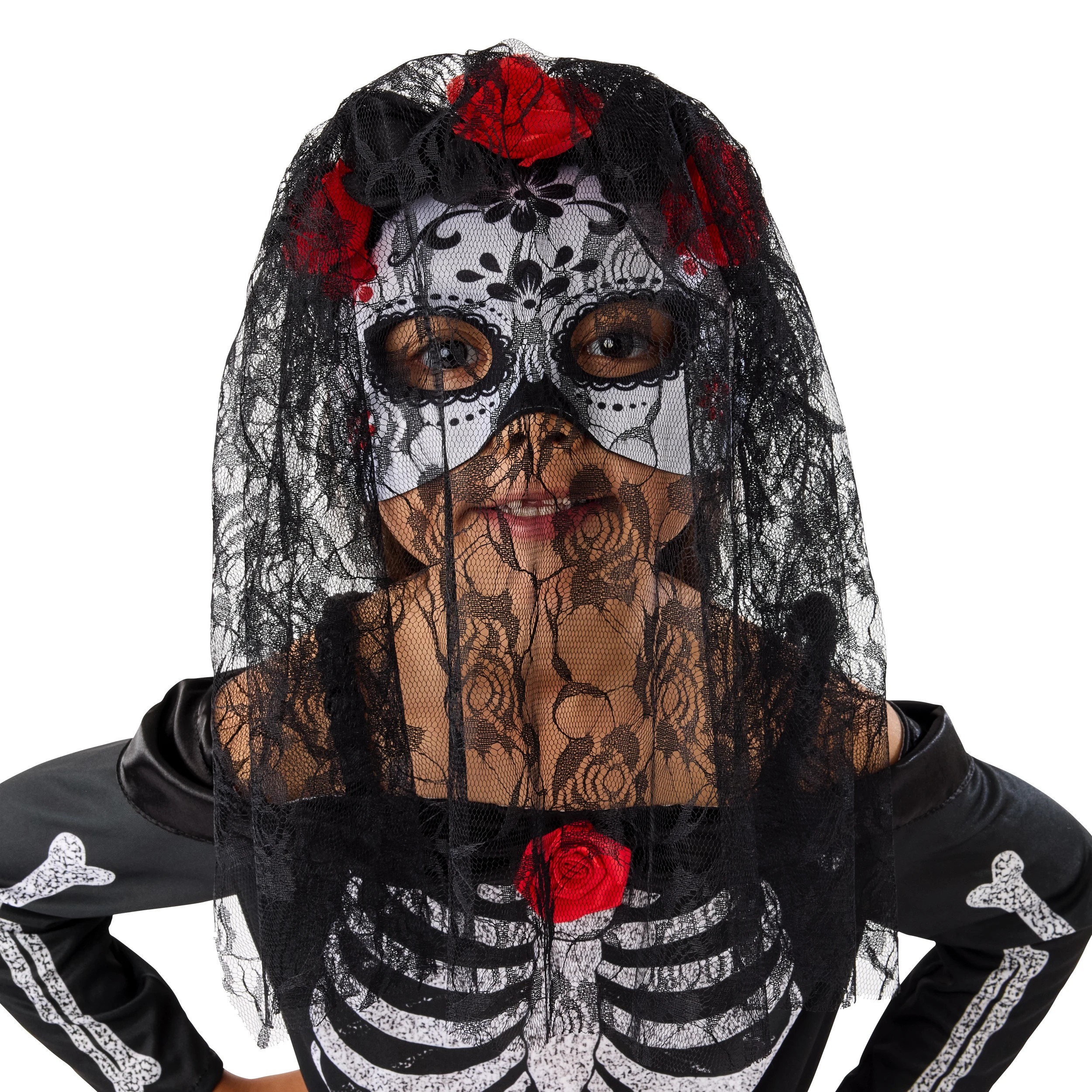 4 2 Piece Skeleton Costume - Ages 6-8, 4 of 9