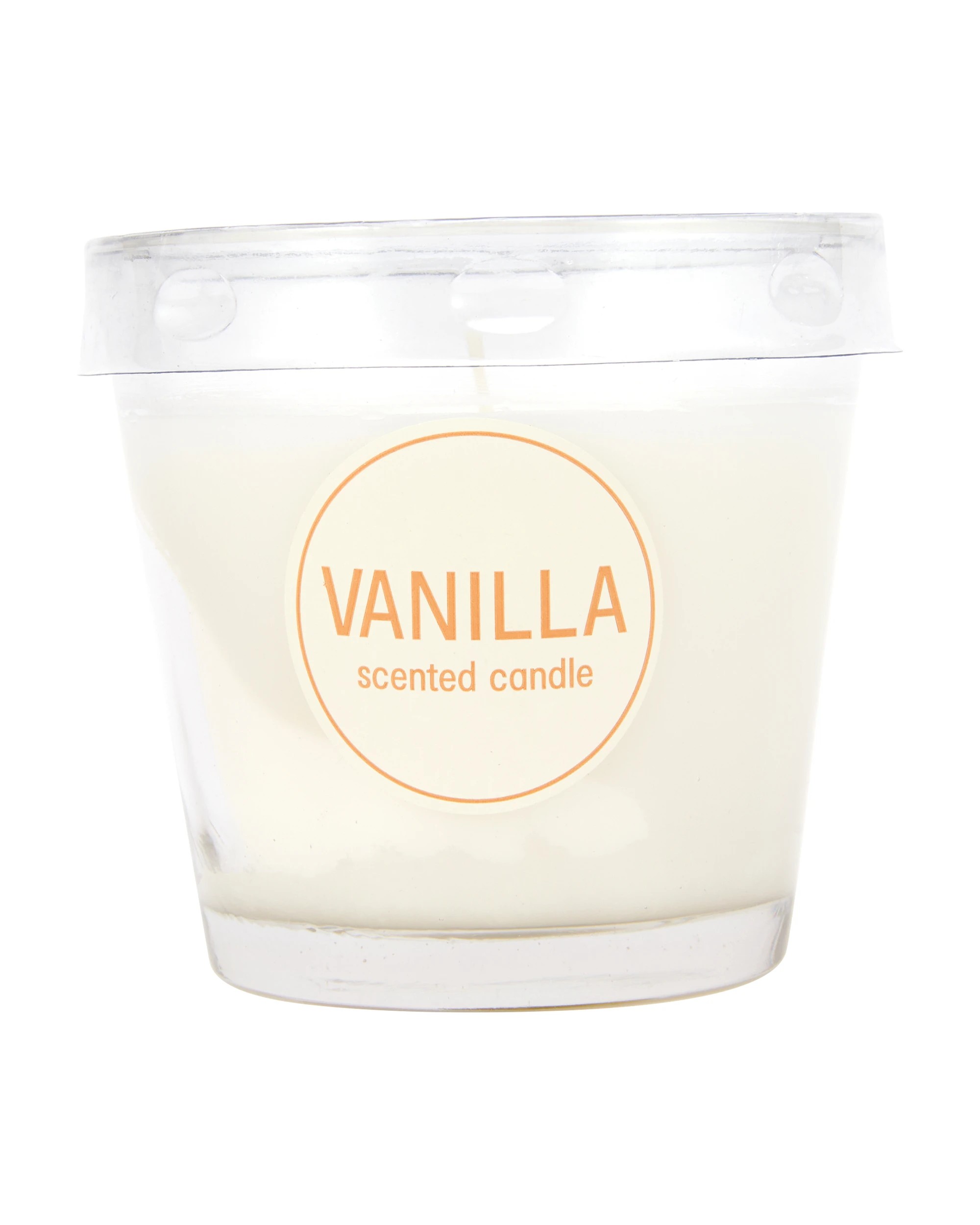 4 Vanilla Glass Candle, 4 of 5