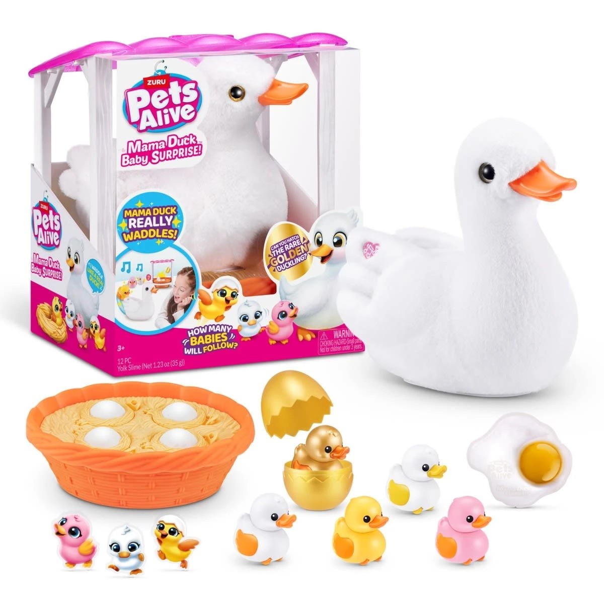 2 Zuru Pets Alive: Mama Duck and Baby Surprise! - Assorted, 2 of 10