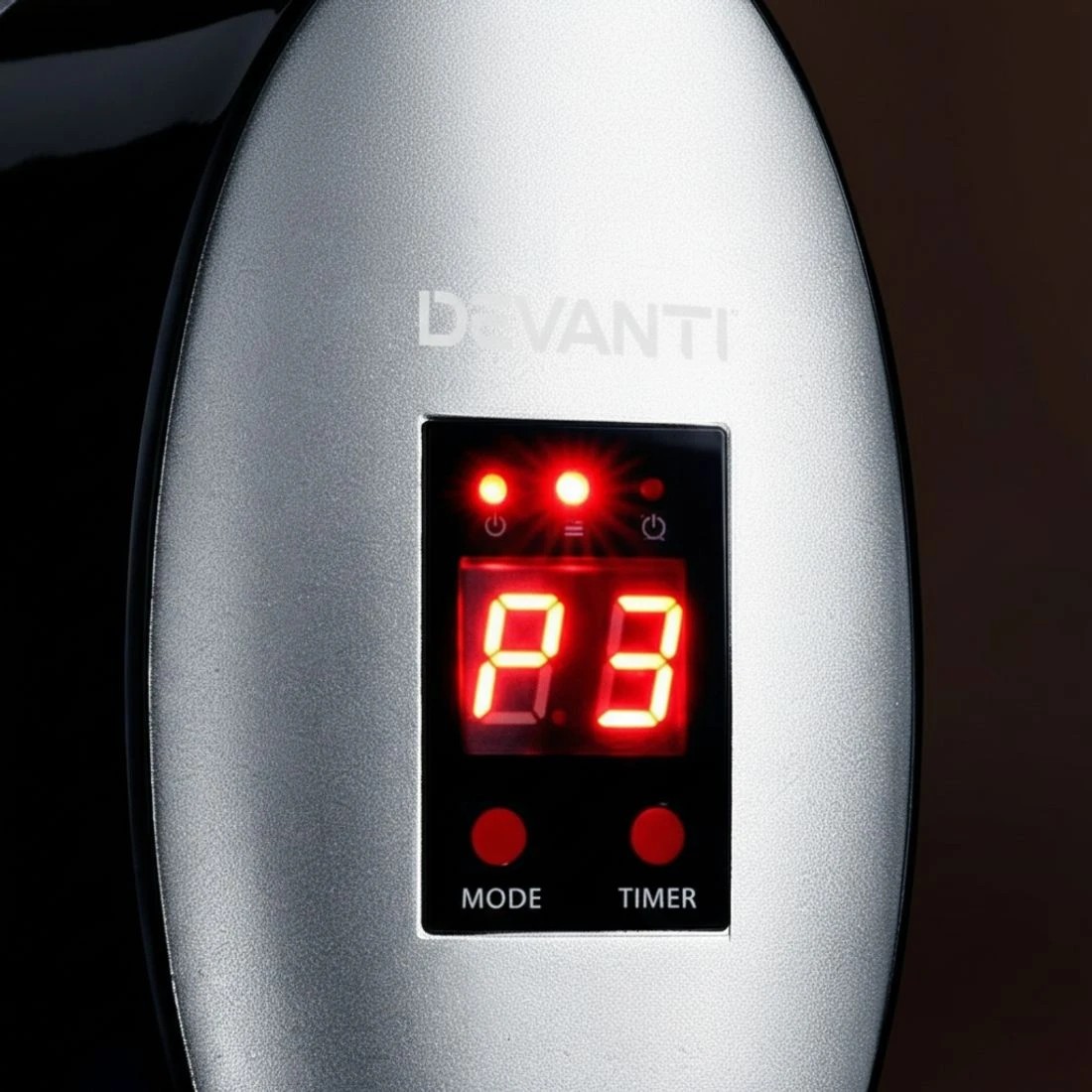 5 Devanti Electric Strip Heater Radiant Heaters - Silver, 5 of 7