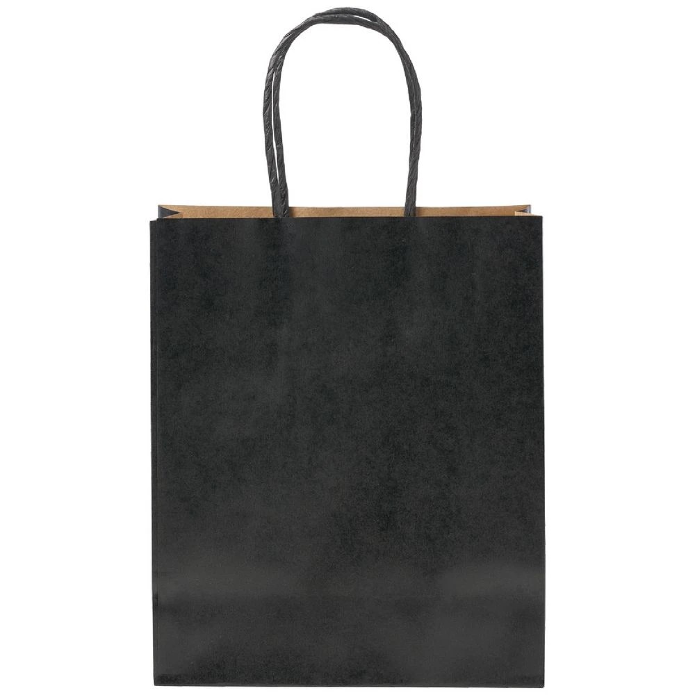 2 J. Burrows Recycled Kraft Bags Small Black 25 Pack, 2 of 2