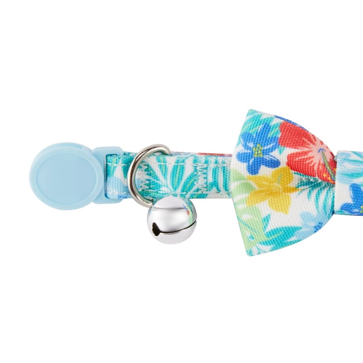 4 Cat Collar - Bow Tie, Tropical Print, 4 of 6