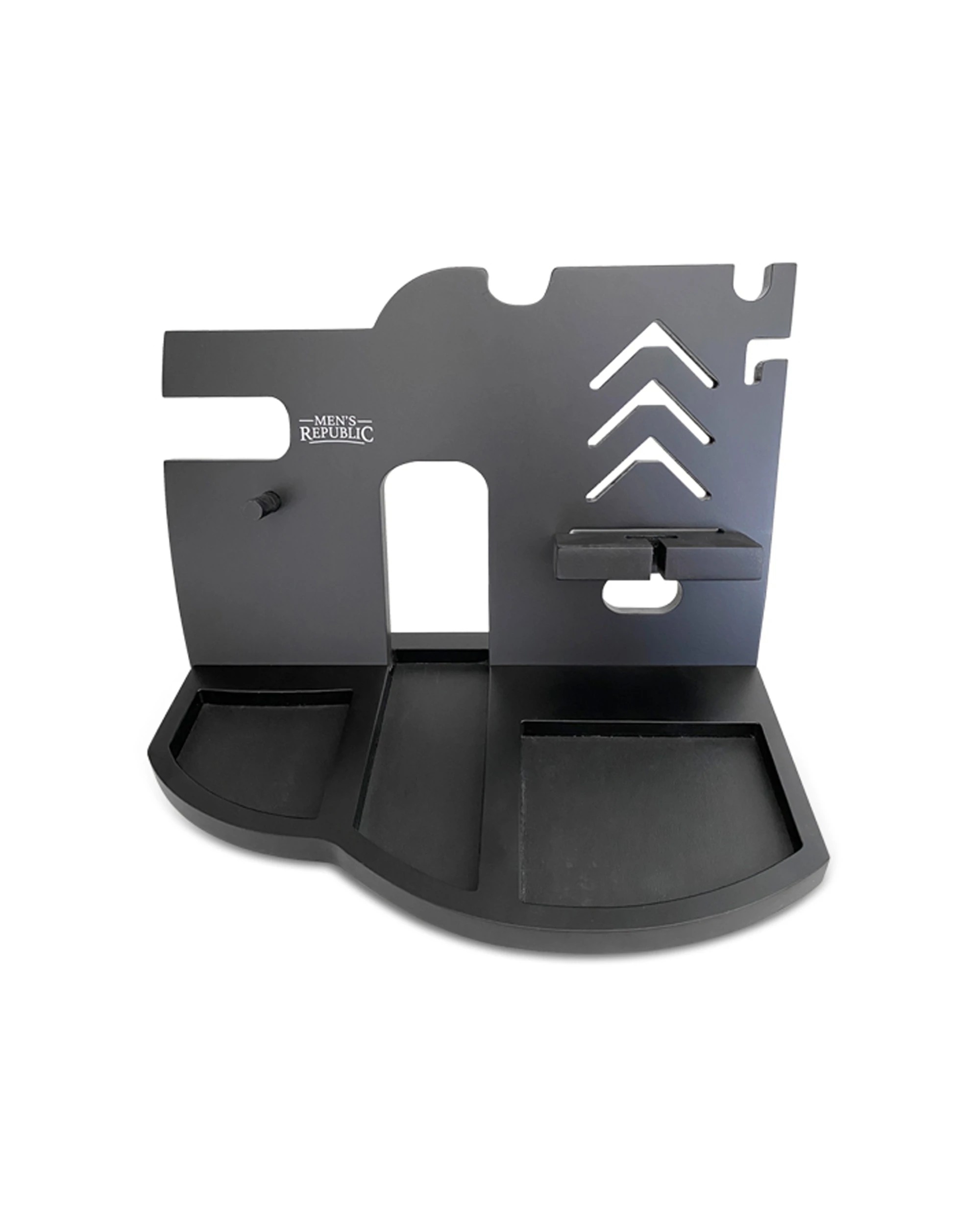2 Mens Republic Docking Station And Night Stand Phone Charger Cable Slot - Black, 2 of 3