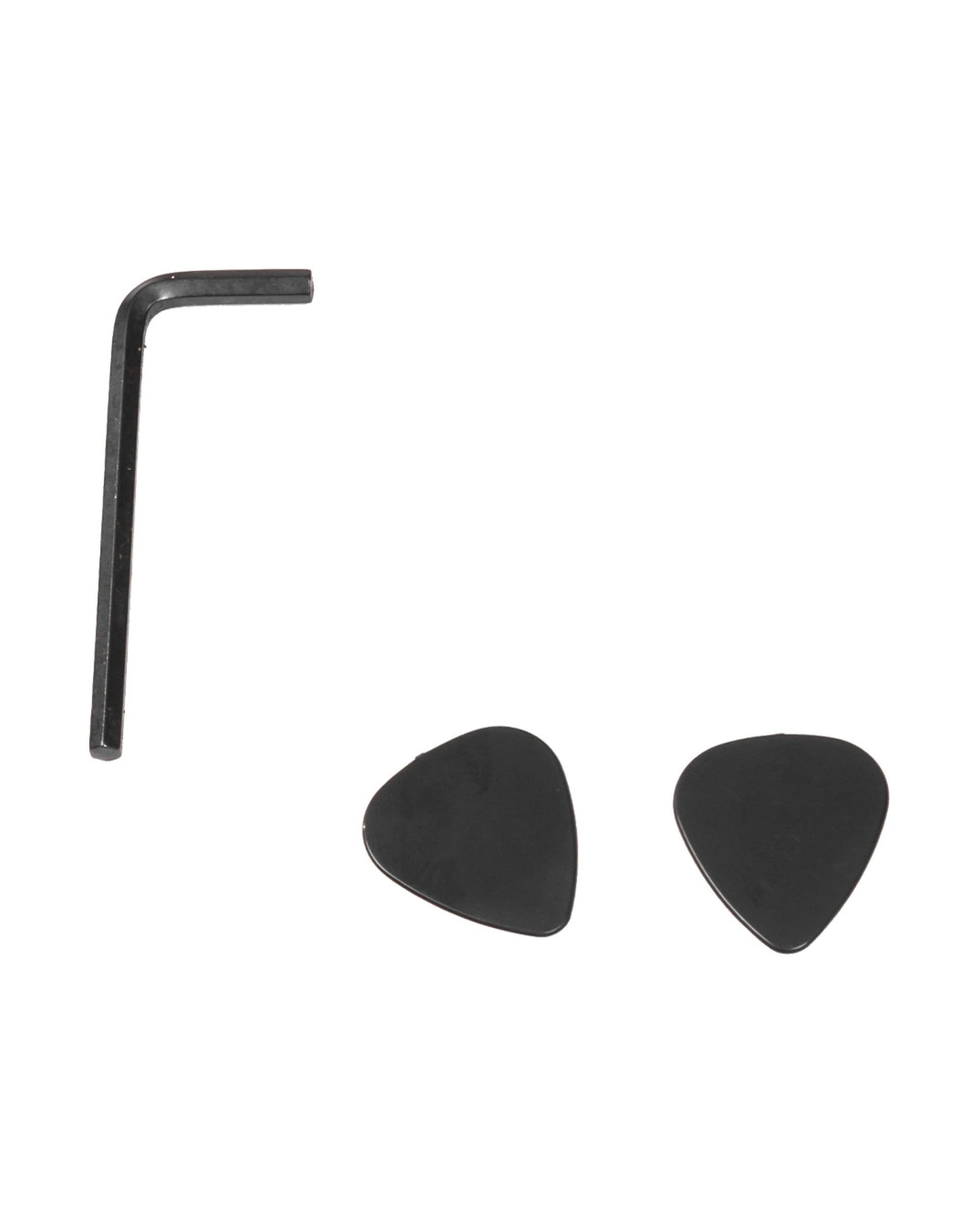 3 Karrera 43in Acoustic Bass Guitar - Natural, 3 of 7